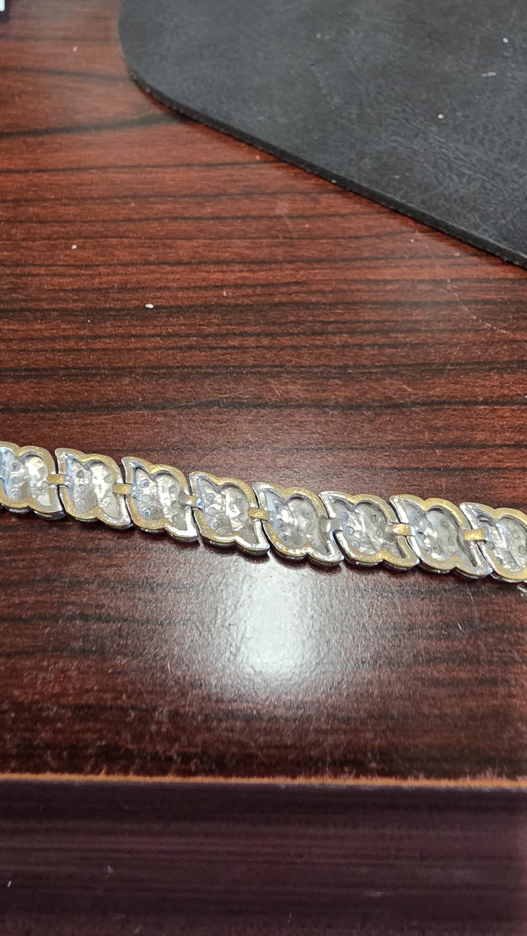 1/4 Cttw Diamond S link Tennis Bracelet for Women in 925 Sterling Silver Color I-J/Clarity I2-I3 customer photo 2