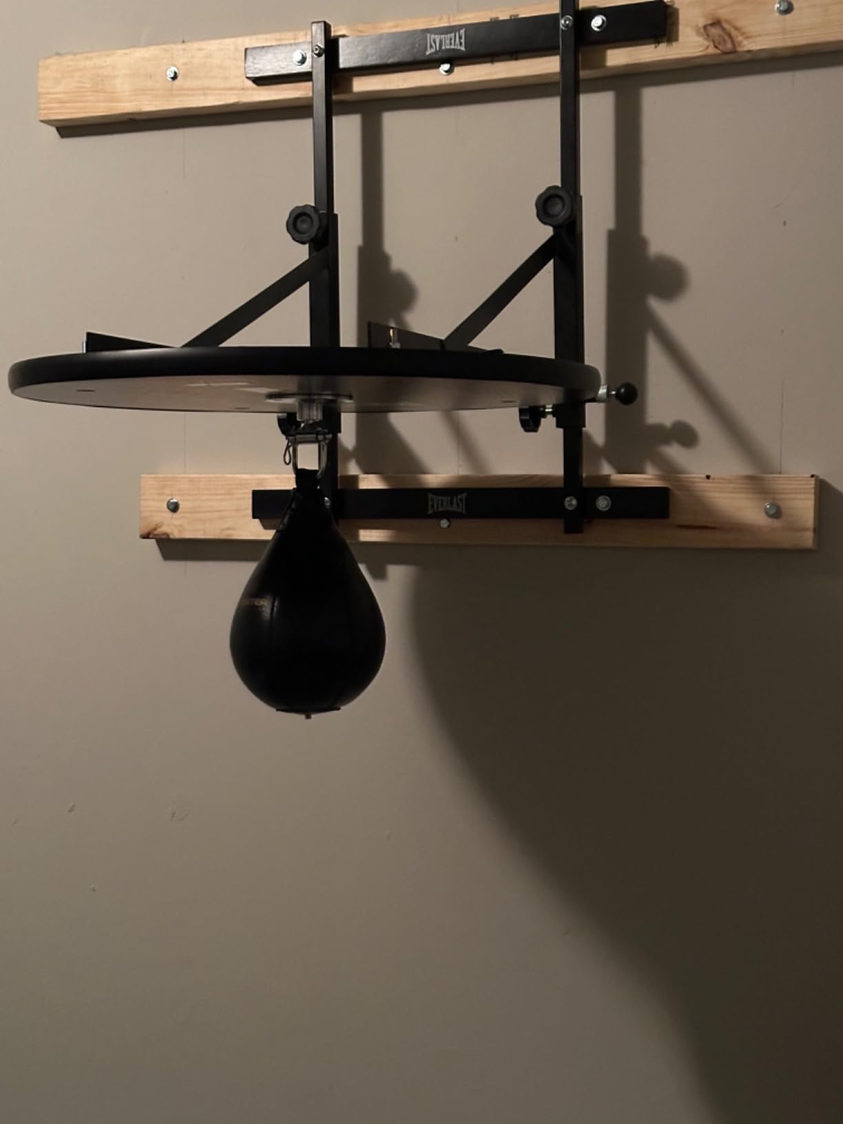 Meister SpeedKills Leather Speed Bag with Lightweight Latex Bladder - Hand-stitched and gyro-balanced for true rebounds, 100% genuine cowhide leather customer photo 2