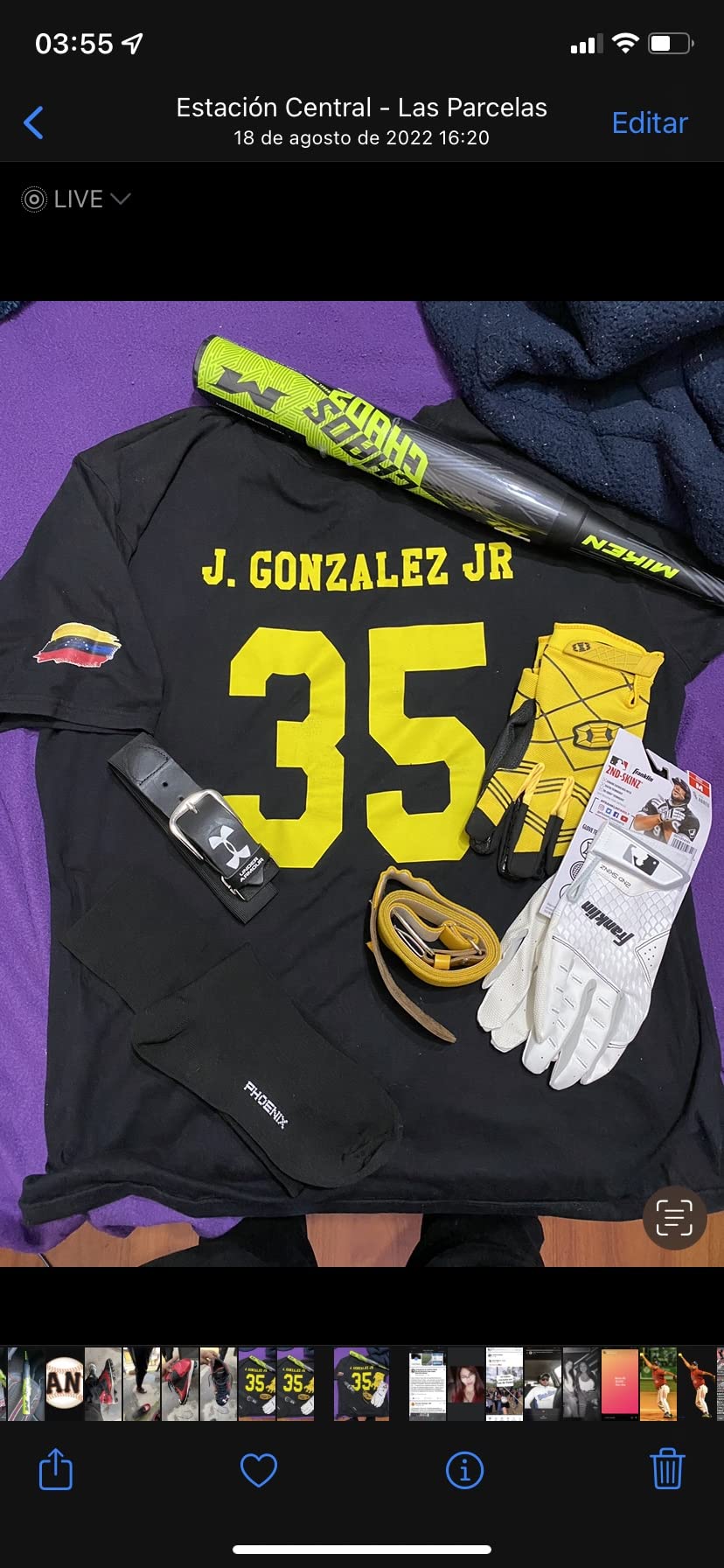Seibertron B-A-R PRO 2.0 Signature Baseball + Softball + Teeball Batting Gloves Super Grip Finger Multiple 11 Sizes + 5 Colors customer photo 2