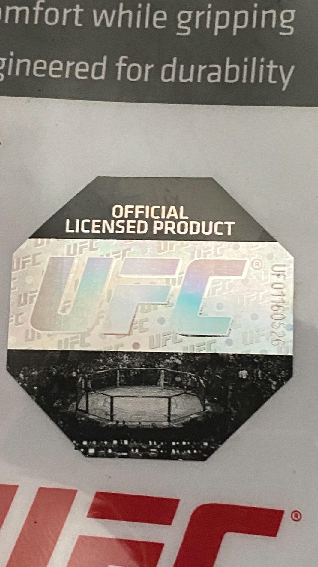 UFC MMA Gloves | Training Gloves for Sparring, Grappling, Mitts & Punching Bag | Beginner to Intermediate | Secure Fit for Men & Women customer photo 1