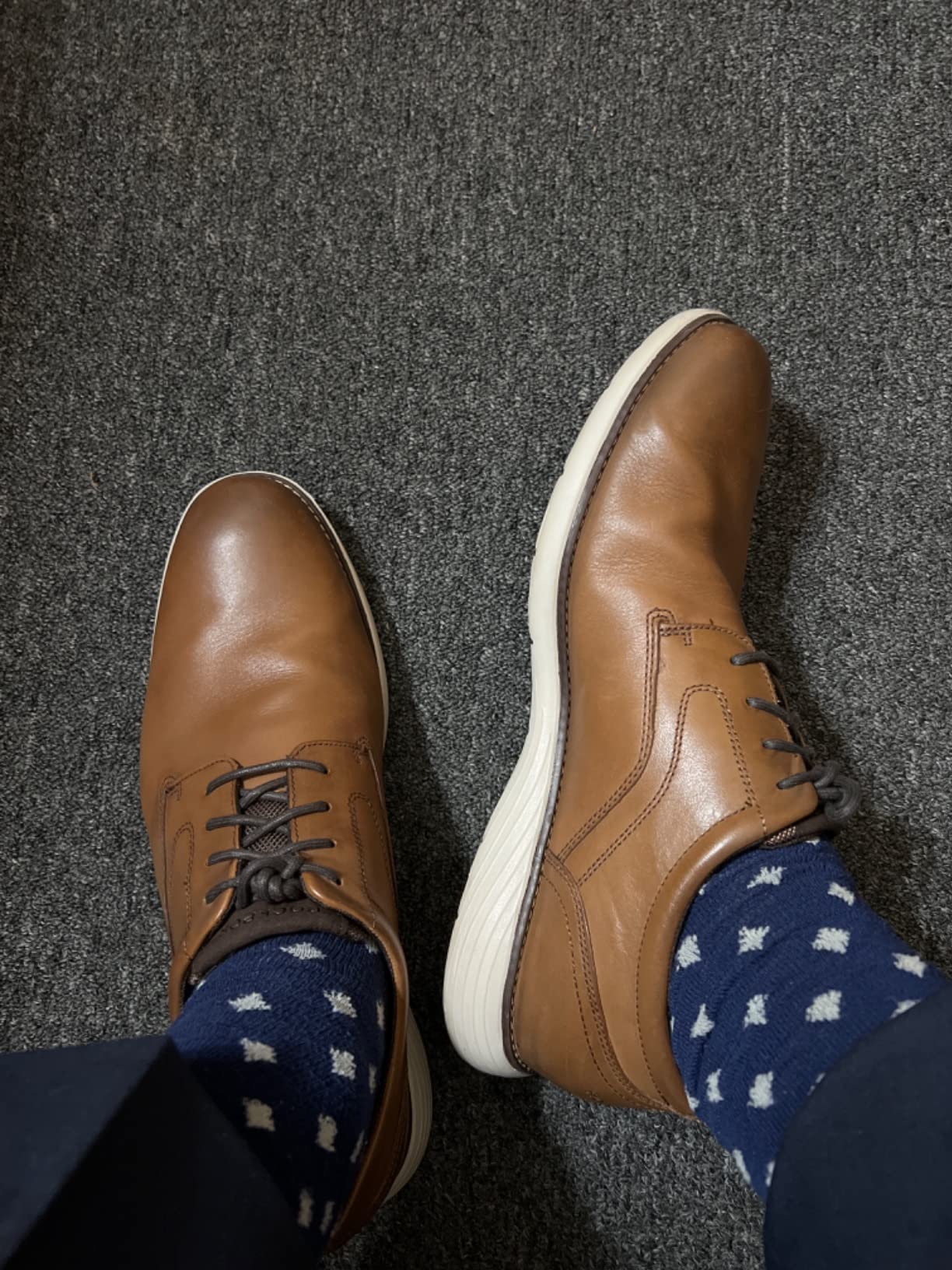 Rockport Men's Garett Plain Toe Oxford customer photo 2