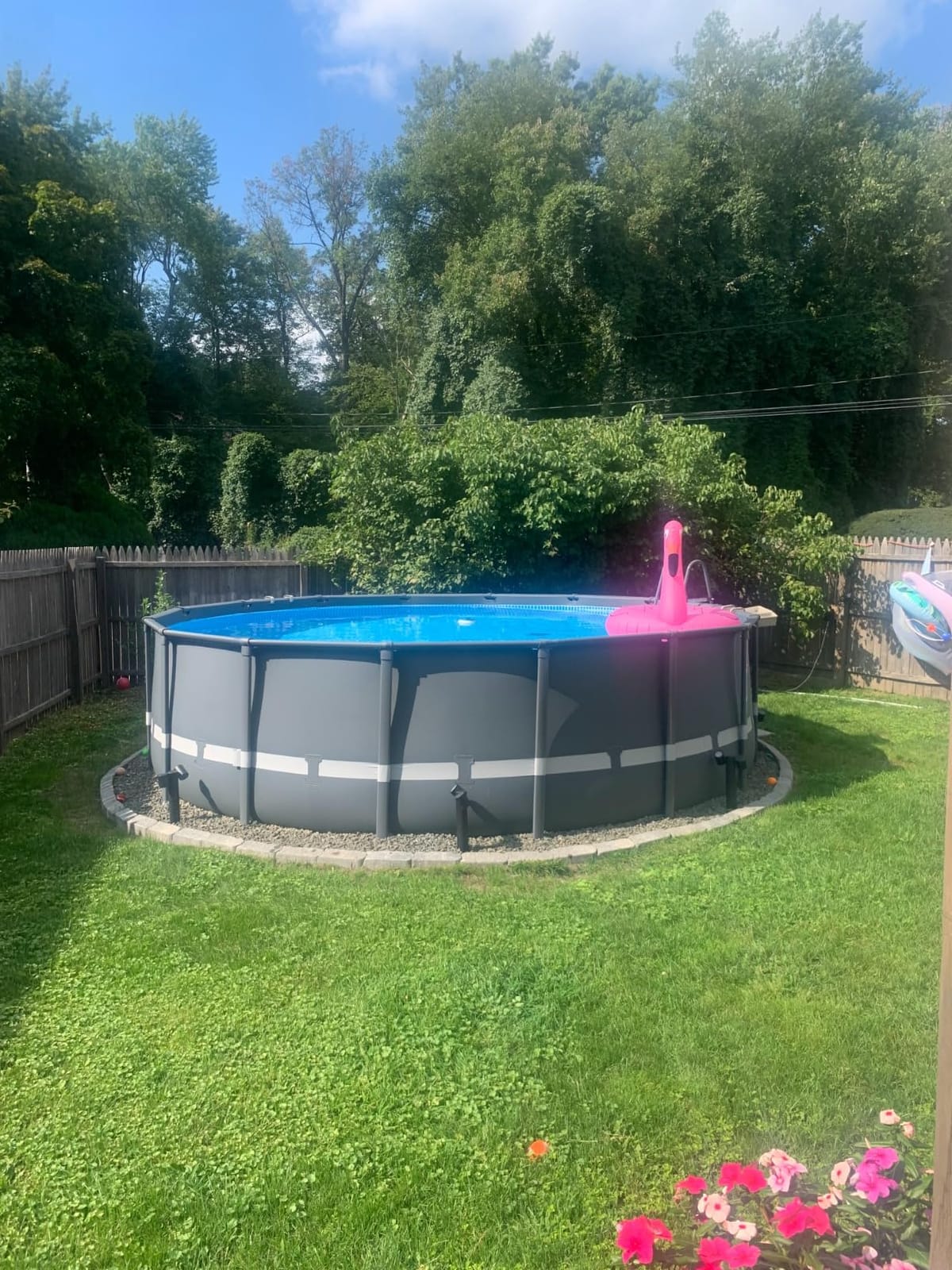 INTEX Ultra XTR 20ft x 48in Round Above Ground Swimming Pool Set w/Pump customer photo 2