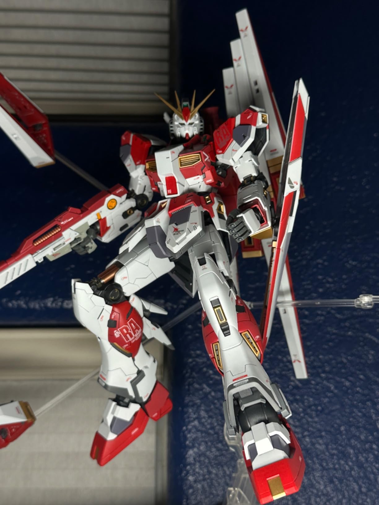 Bandai 5055454 Rx-93 Nu Gundam (Ver. Ka) MG Model Kit, from Char'S Counterattack customer photo 2