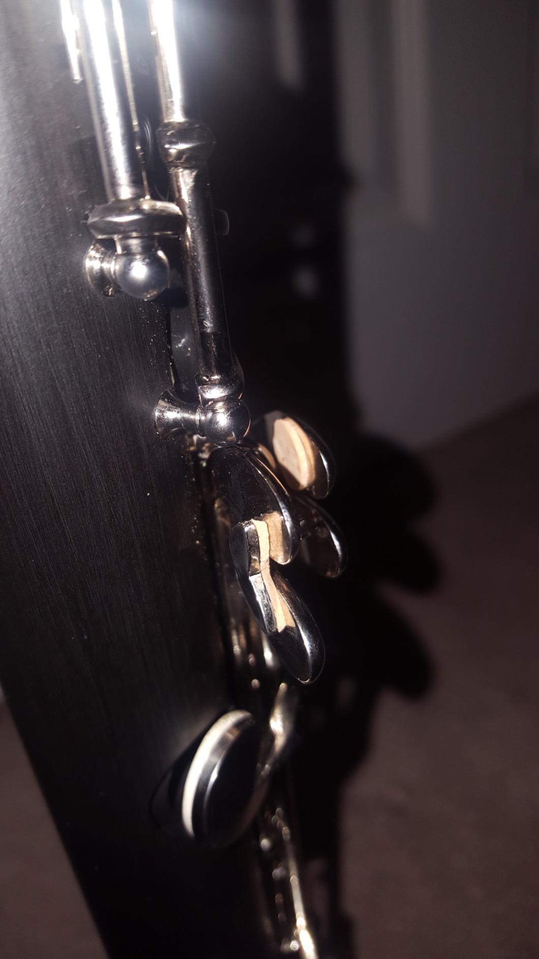 Eastar B Flat Clarinet for Intermediate Beginners, Upgraded Ebonite Bb Clarinet Silver-plated with 2 Barrels, 4C Mouthpiece, Hard Case, Cleaning Kit, ECL-400 customer photo 2