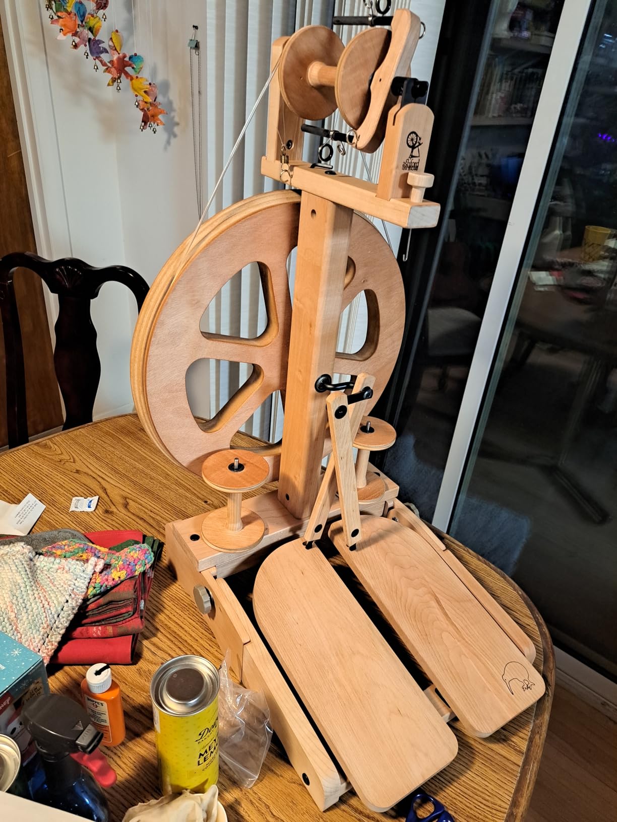 Kiwi Spinning Wheel 3 Lacquered cQ customer photo 1