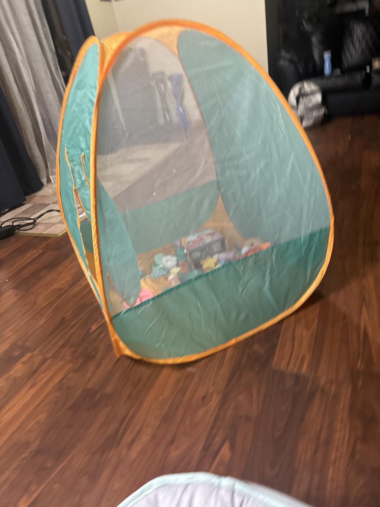 FUN LITTLE TOYS Pop Up Play Tent with Camping Gear and Tools Set, Outdoor Toys for Kids customer photo 2