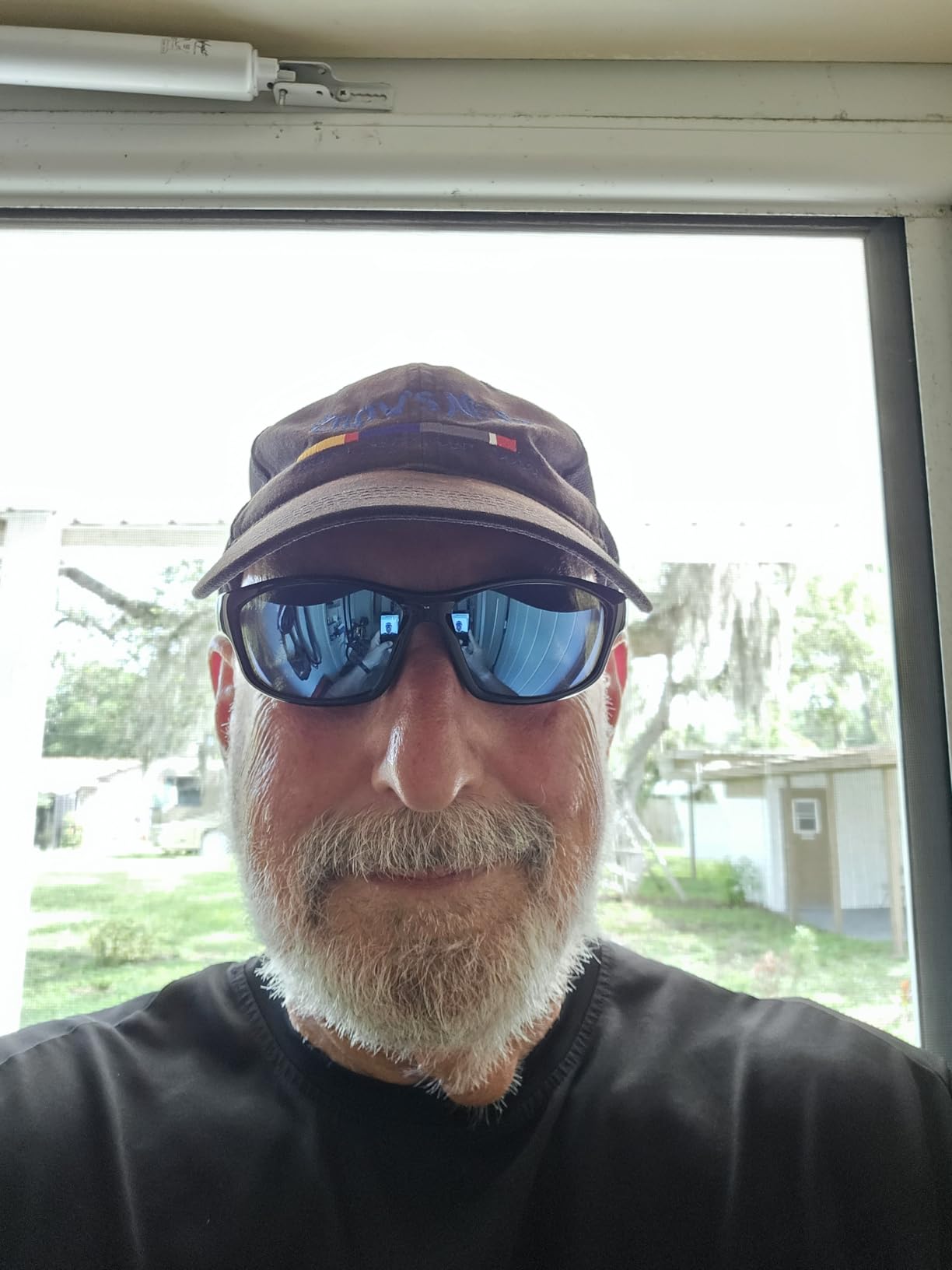 BNUS Polarized Corning Glass Lens Sunglasses for Men Fishing & Driving | Durable scratch-resistant lenses, wrap-around no-paint frame, great for running, cycling & all-day wear customer photo 2