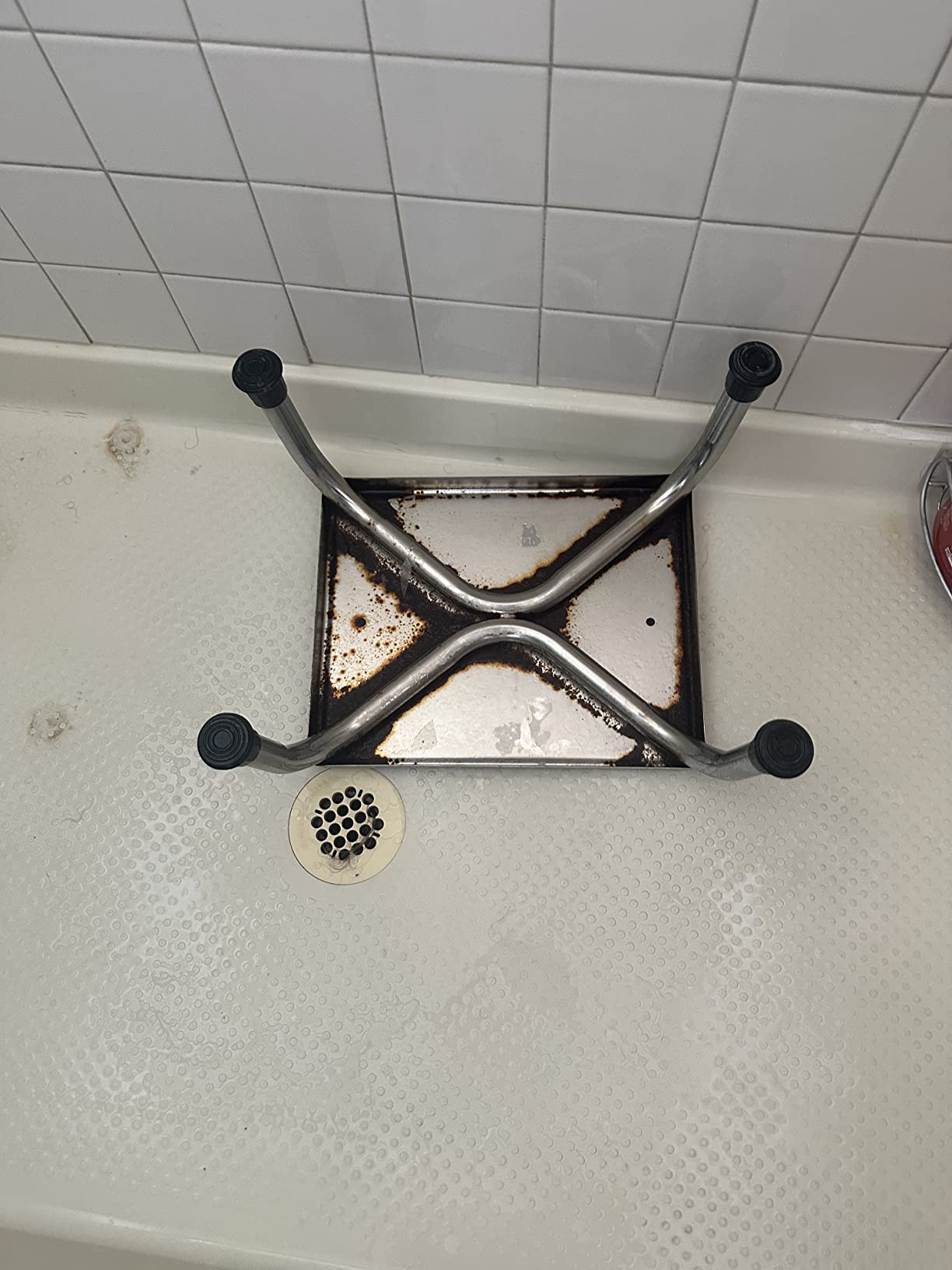 Vaunn Medical Foot Step Stool 350lbs Heavy-Duty Welded Steel Legs, Fully Welded Single Construction Frame, Anti-Skid Rubber Platform customer photo 2