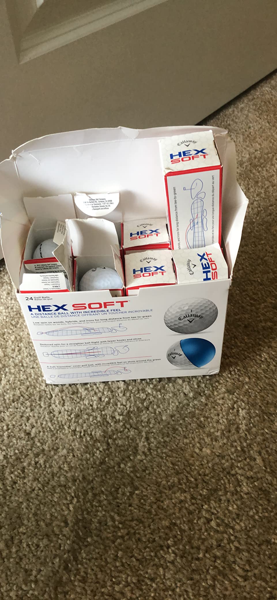 Callaway Hex Soft Golf Balls customer photo 1