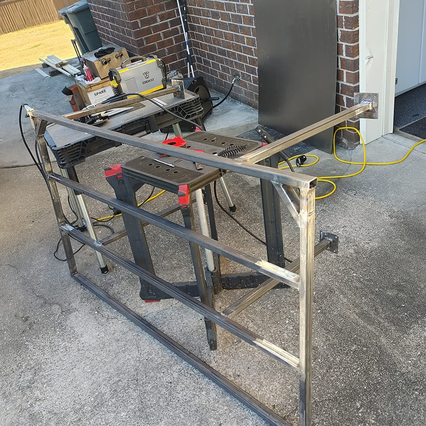 DEKOPRO 110/220V MMA Welder, 160A ARC Welder Machine IGBT Digital Display LCD Hot Start Welder customer photo 1