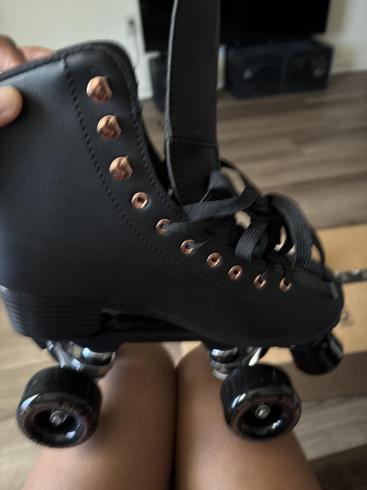 Rio Roller Rose Roller Skates - Unisex - Indoor/Outdoor Quad Skates customer photo 1