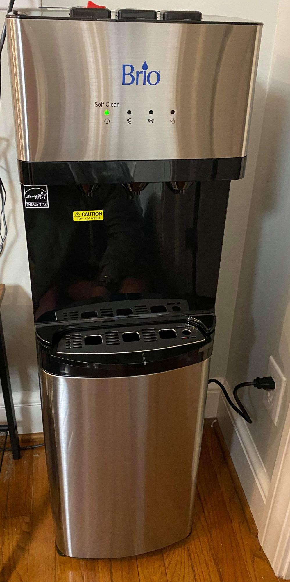 Brio Self Cleaning Bottom Loading Water Cooler Water Dispenser - Limited Edition - 3 Temperature Settings - Hot, Cold & Cool Water customer photo 1