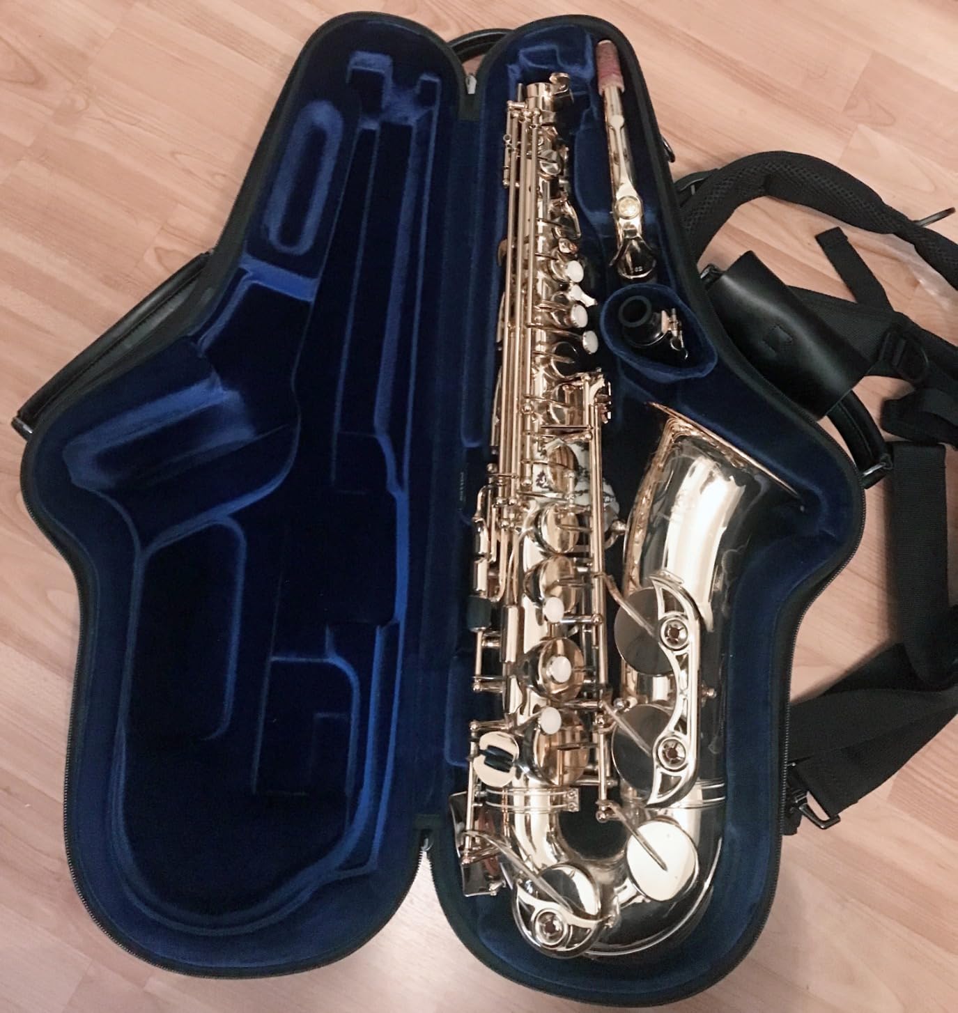 Protec Micro ZIP Alto Saxophone Case, Black, Model BM304CT customer photo 2