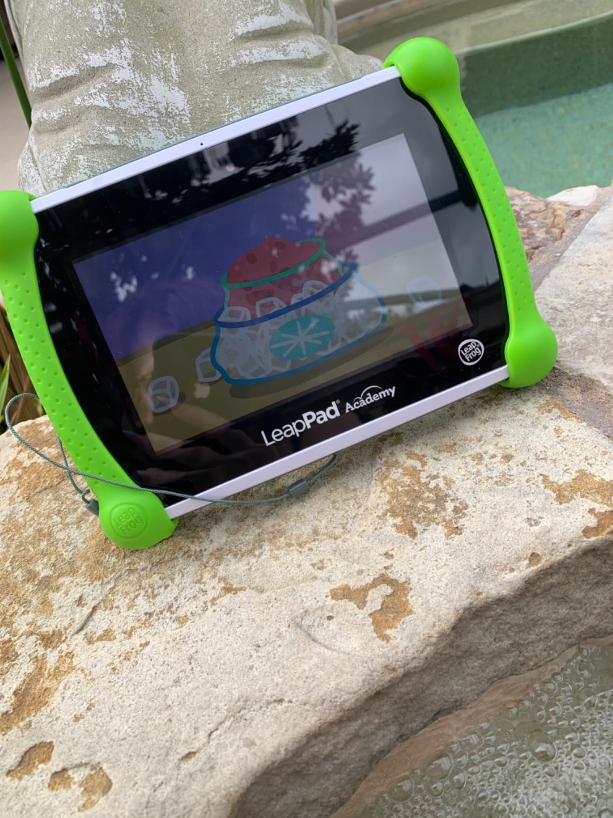 LeapFrog LeapPad Academy Kids' Learning Tablet, Green customer photo 1