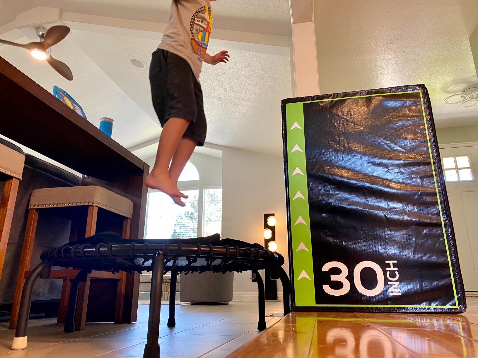 BalanceFrom 3-in-1 Foam Plyometric Jump Box for Home Gym with Multiple Height Options - Versatile Plyo with Non-Slip Surface for Strength, HIIT, Step-Ups, and Agility Training customer photo 2