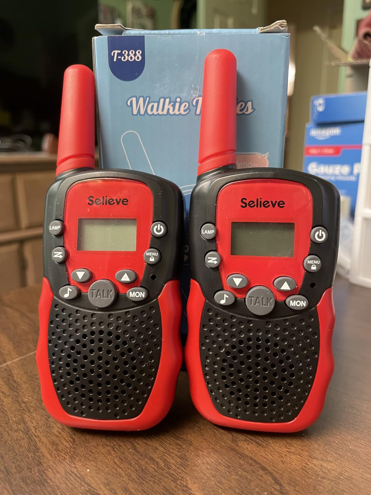 Selieve Toys for 3-12 Year Old Boys Girls, Easter Basket Stuffers, Walkie Talkies for Kids 22 Channels 2 Way Radio Toy with Backlit LCD Flashlight, 3 Miles Range for Outside, Camping, Hiking customer photo 1