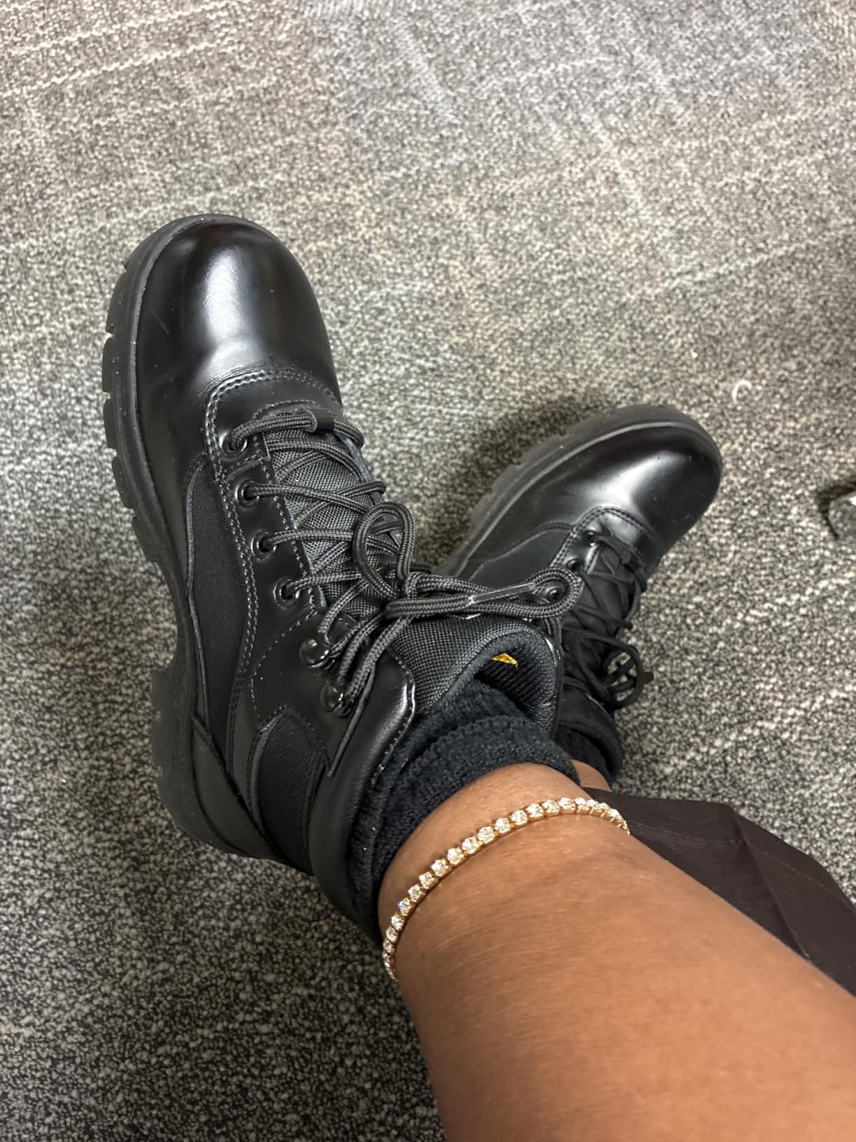 Skechers Men's Wascana Benen Tactical | Work, Waterproof, Relaxed Fit, Electrical Hazard, Slip Resistant, Memory Foam customer photo 1