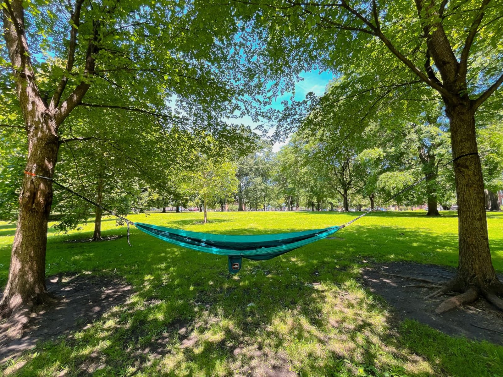 AnorTrek Camping Hammock, Super Lightweight Portable Parachute Hammock with Two Tree Straps Single or Double Nylon Travel Tree Hammocks for Camping Backpacking Hiking customer photo 2