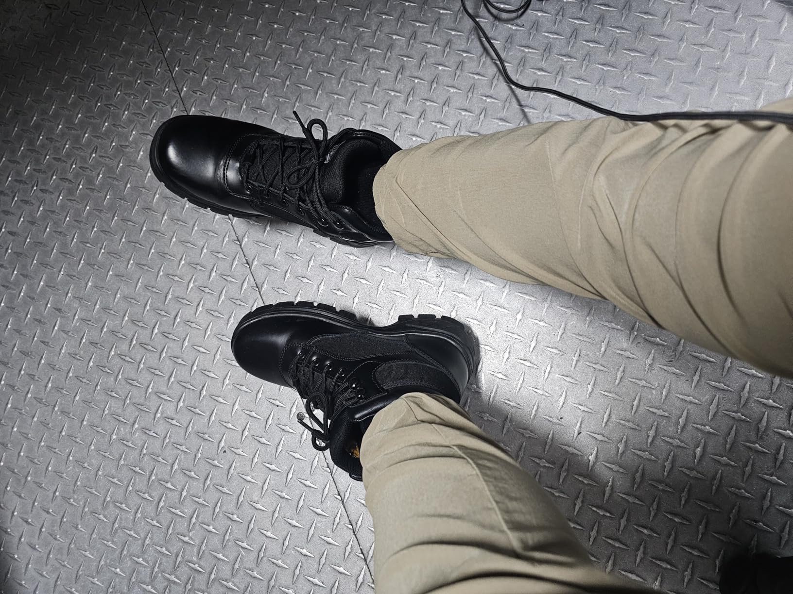 Skechers Men's Wascana Benen Tactical | Work, Waterproof, Relaxed Fit, Electrical Hazard, Slip Resistant, Memory Foam customer photo 2