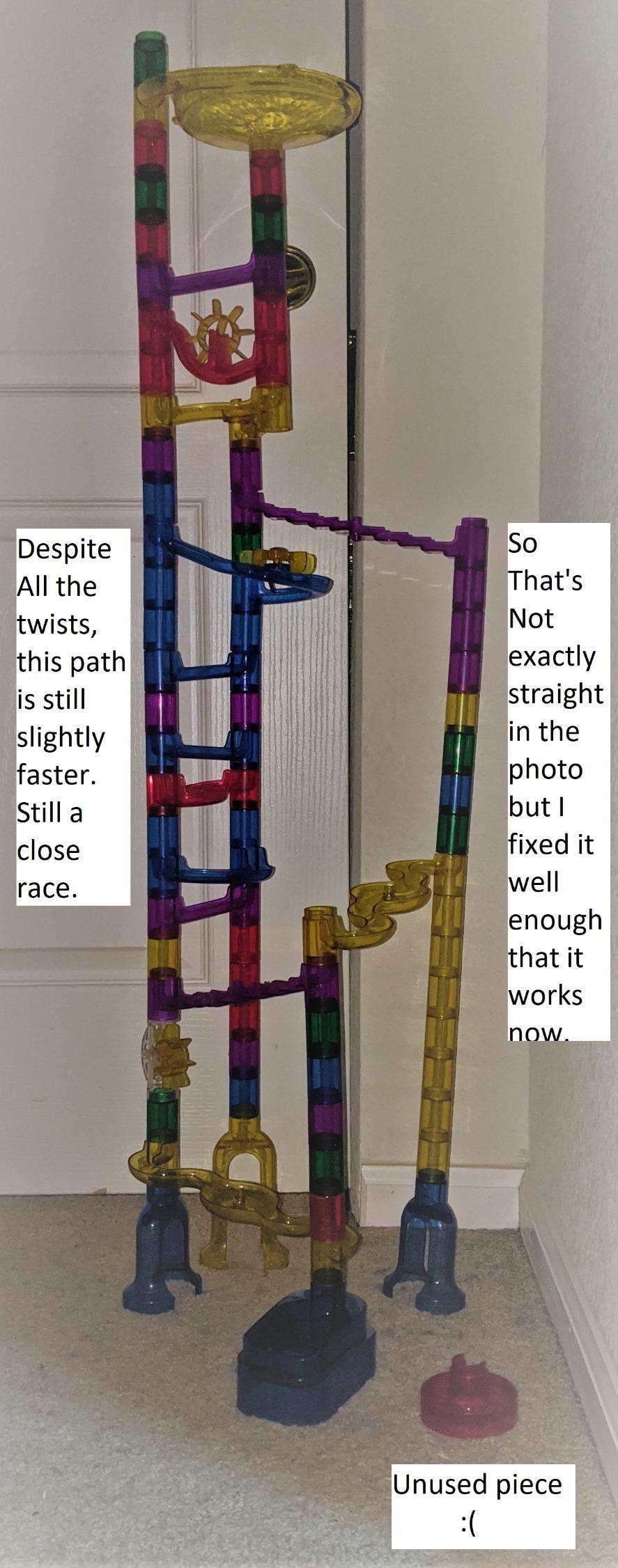 National Geographic Glow-in-the-Dark Marble Run for Kids Ages 8-12 | 15 Glow-in-the-Dark Glass Marbles, Storage Bag, Construction Toy, STEM Building Project, Birthday Gift customer photo 2