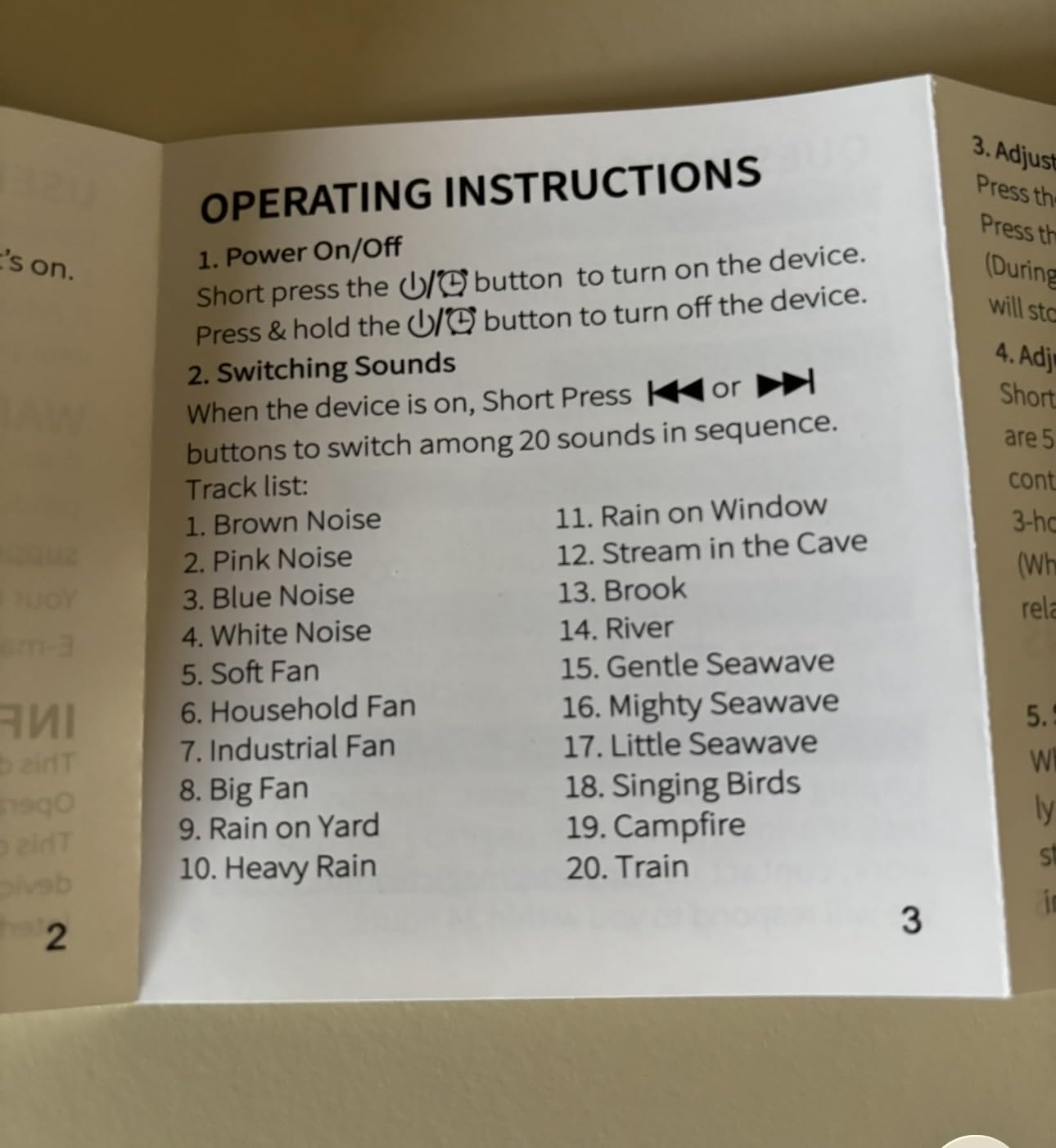 Magicteam Sound White Noise Machine with 20 Non Looping Natural Soothing Sounds customer photo 2