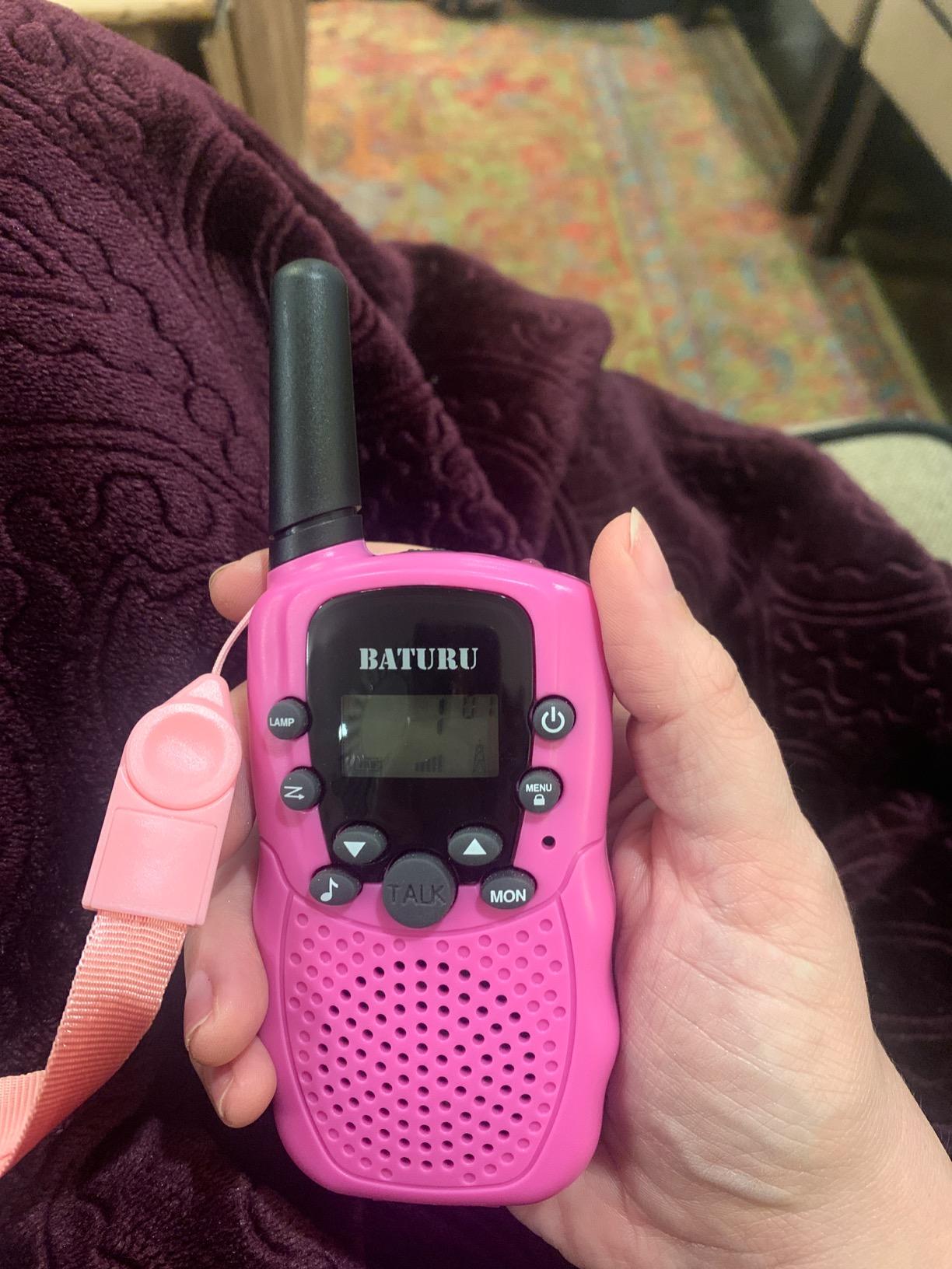 Walkie Talkies for Kids Games Outdoor Toys for 3-12 Year Old Boys Girls, 3 Miles Long Range Walkie Talkie to Camping Hiking, 4 Year Old Girl Birthday Gifts for 3 4 5 6 7 8 9 Year Old Boy Girl Gift customer photo 1