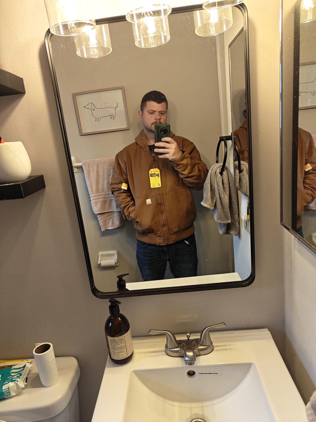 Carhartt Men's Washed Duck Active Jac customer photo 1