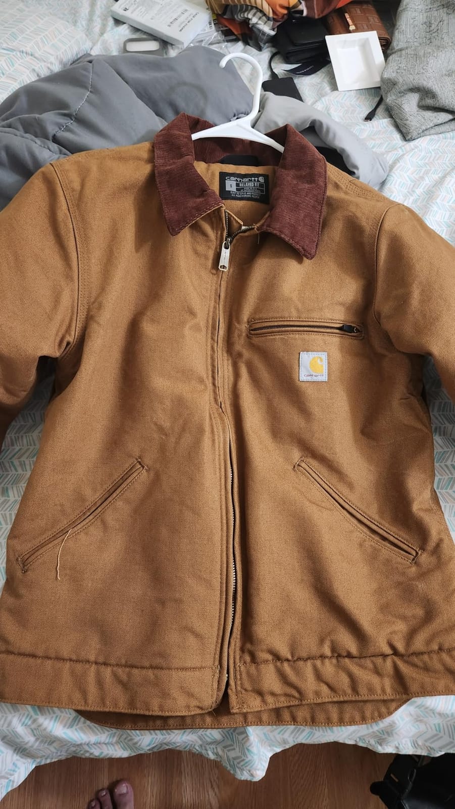 Carhartt Men's Iconic J01 Duck Detroit Jacket customer photo 1