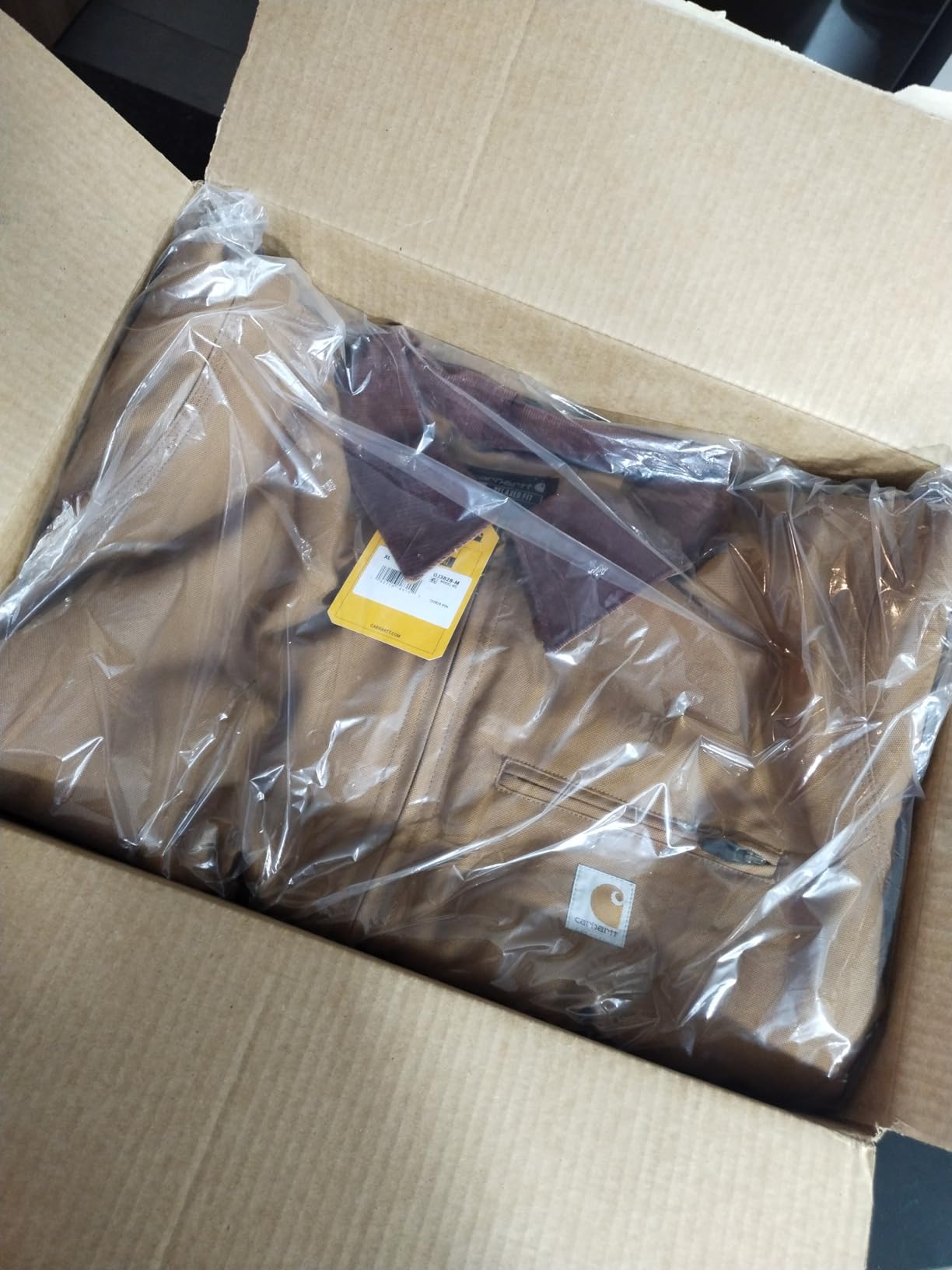 Carhartt Men's Iconic J01 Duck Detroit Jacket customer photo 2