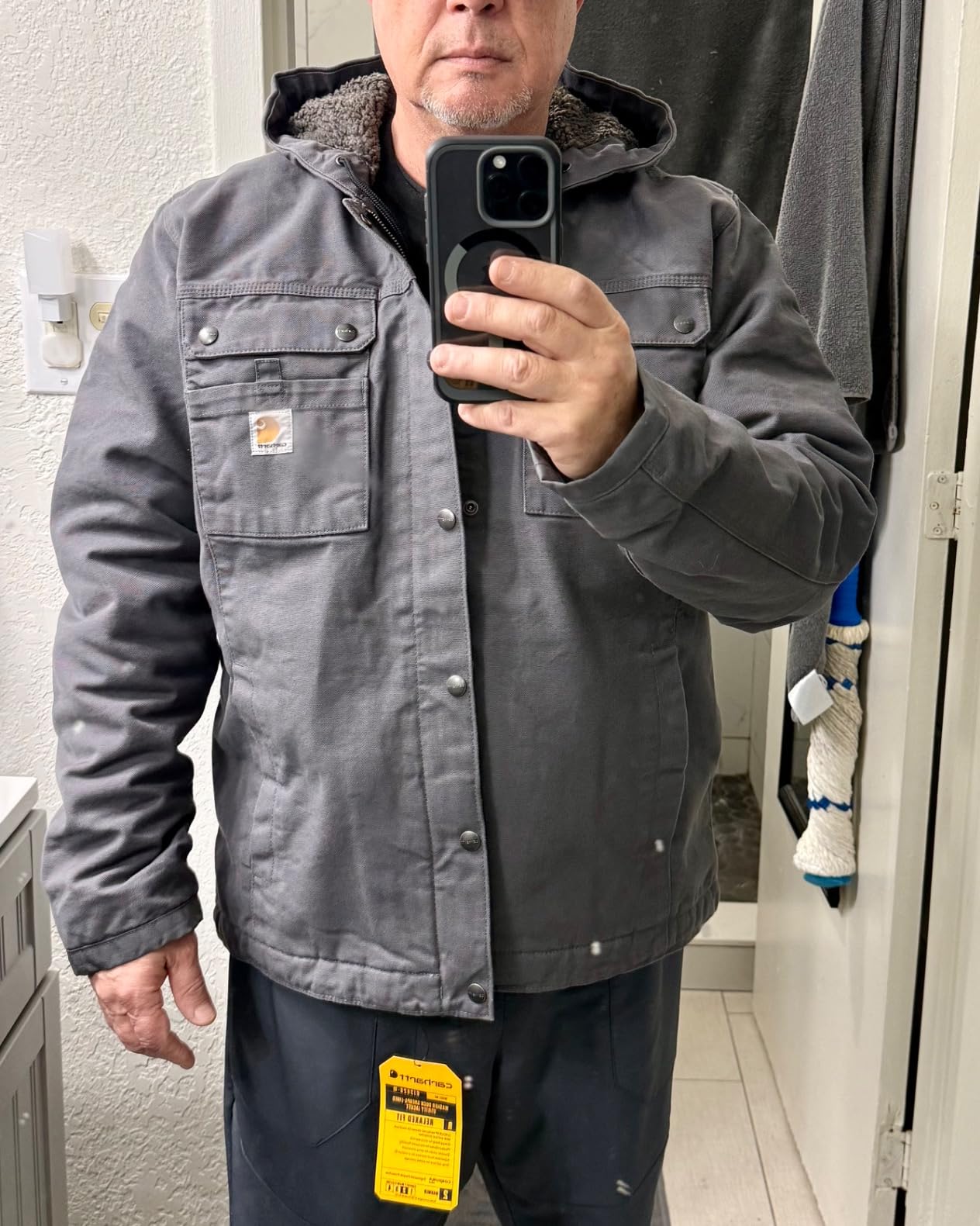 Carhartt Men's Washed Duck Bartlett Jacket customer photo 1