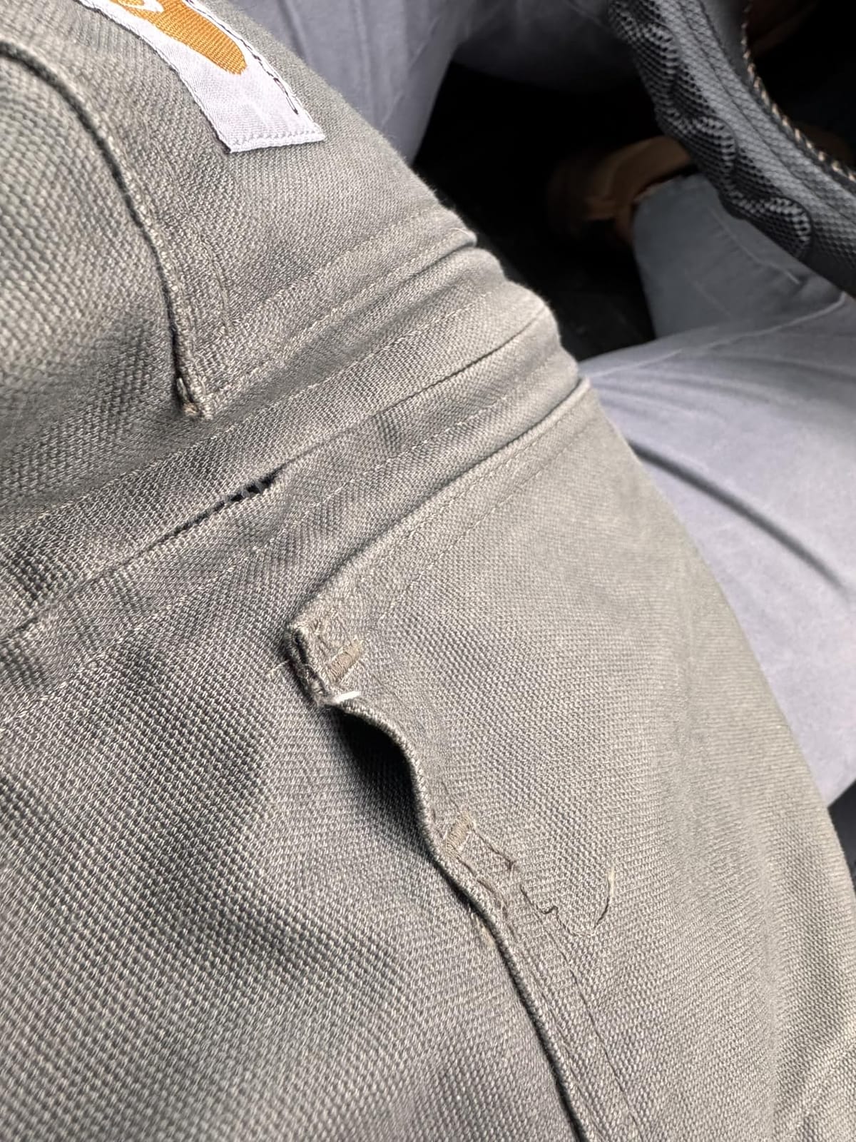 Carhartt Men's Washed Duck Active Jac customer photo 2