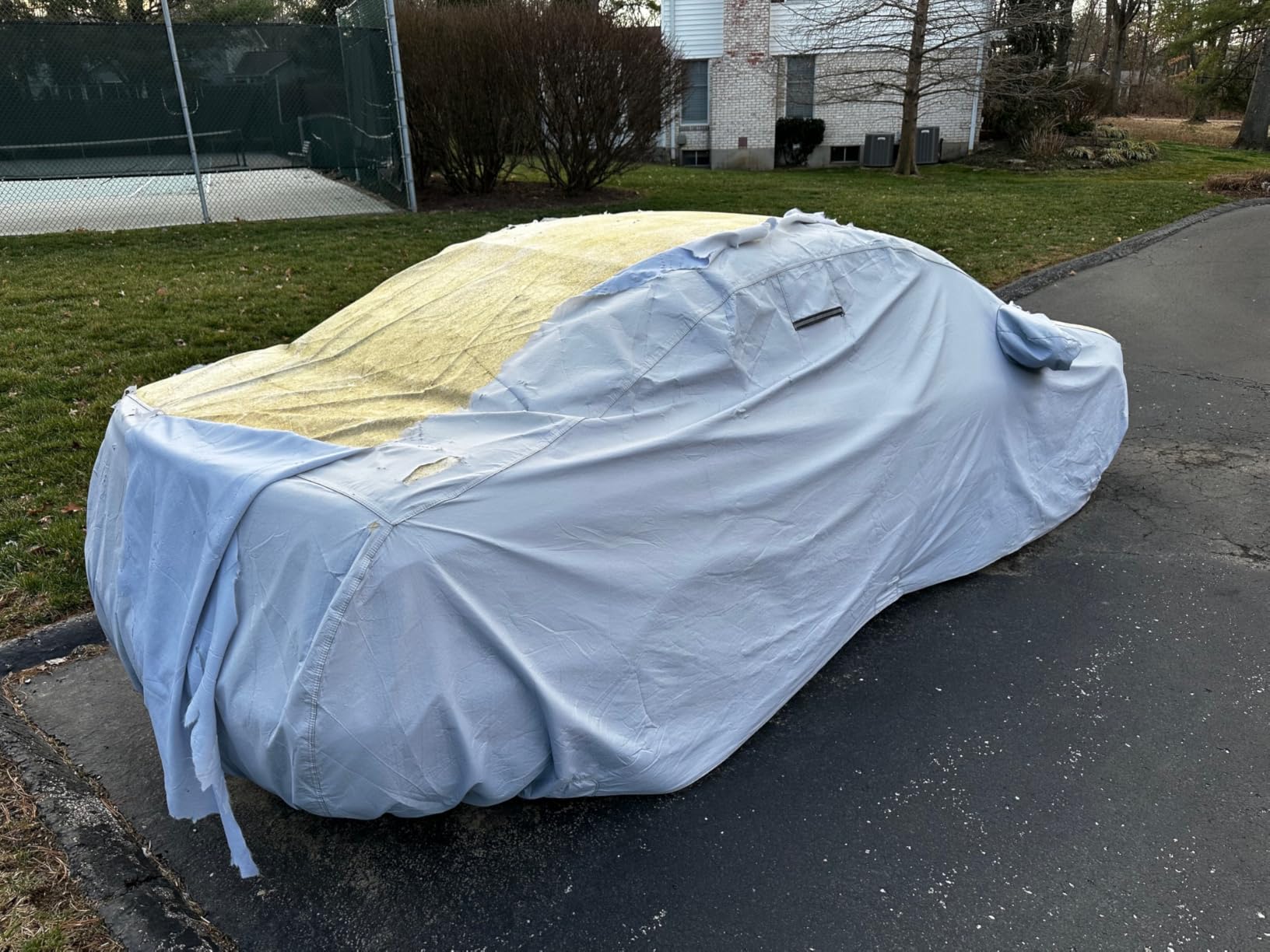 Custom Fit [1964-1968 Ford Mustang] Premium Car Cover | Waterproof All Weather Automobiles Hail UV Sun Rain Snow Dust Protection Full Exterior Covers for Outdoor Indoor (Sky Gray) customer photo 2