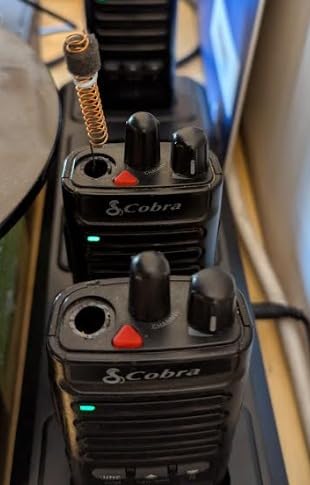 Cobra PX650 - Professional/Business Walkie Talkies - Rechargeable, 300,000 sq. ft/25 Floor Range, Dust Protected and Splashproof (IP54 rating), Two-Way Radio Set (2-Pack) customer photo 1