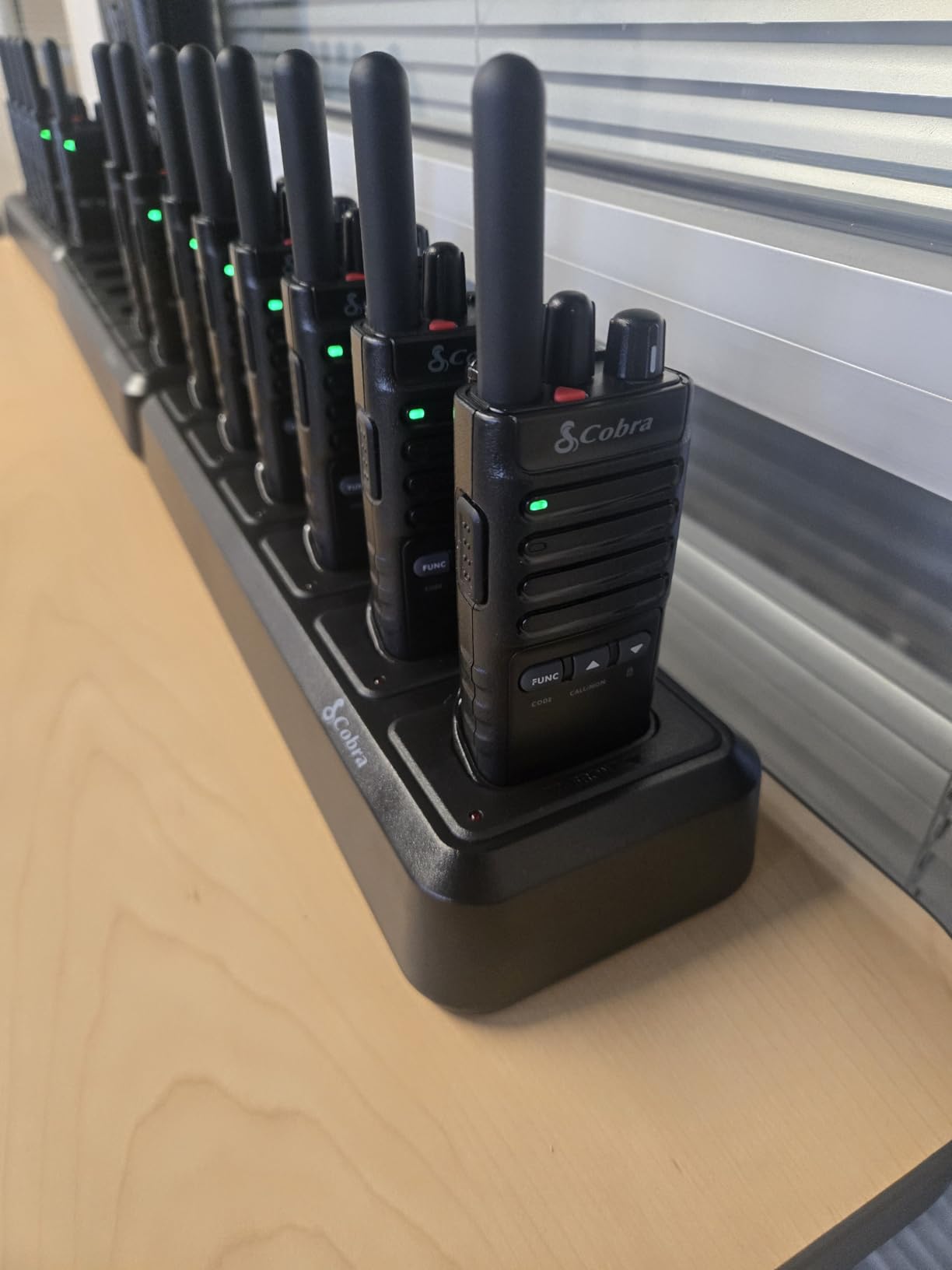 Cobra PX650 - Professional/Business Walkie Talkies - Rechargeable, 300,000 sq. ft/25 Floor Range, Dust Protected and Splashproof (IP54 rating), Two-Way Radio Set (2-Pack) customer photo 2
