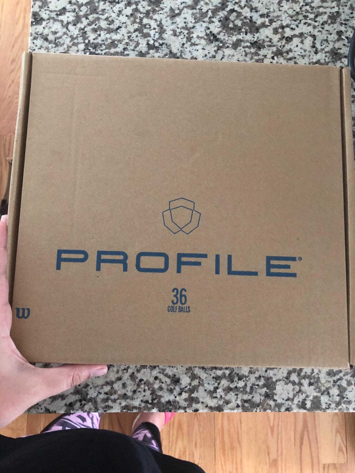 Wilson Profile Distance Golf Balls 36 Pack customer photo 1