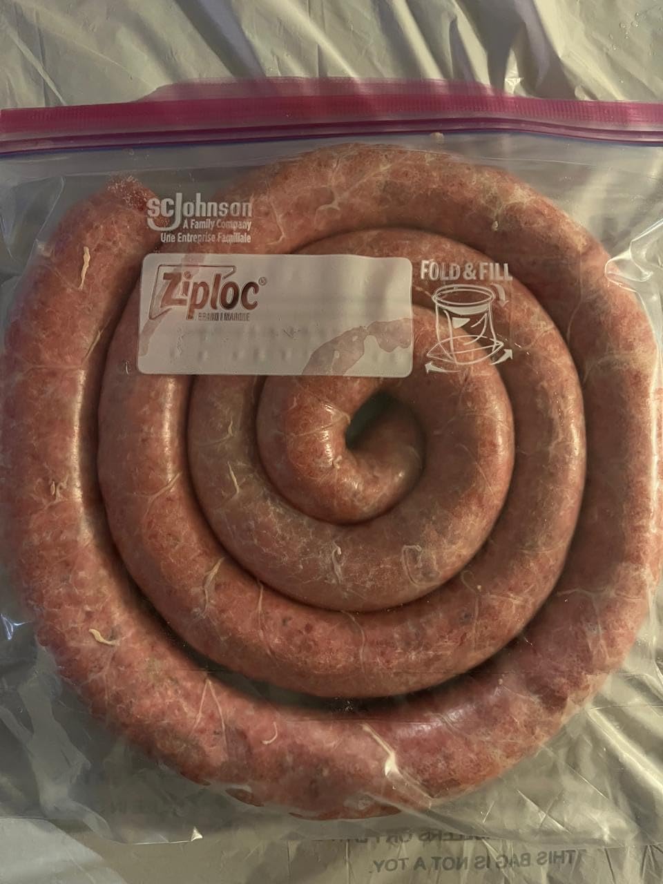 Sausage Stuffer, Stainless Steel Homemade Sausage Maker Vertical Meat Filling Kitchen Machine, Packed 8 Stuffing Tubes (2.5LBS VERTICAL) customer photo 1