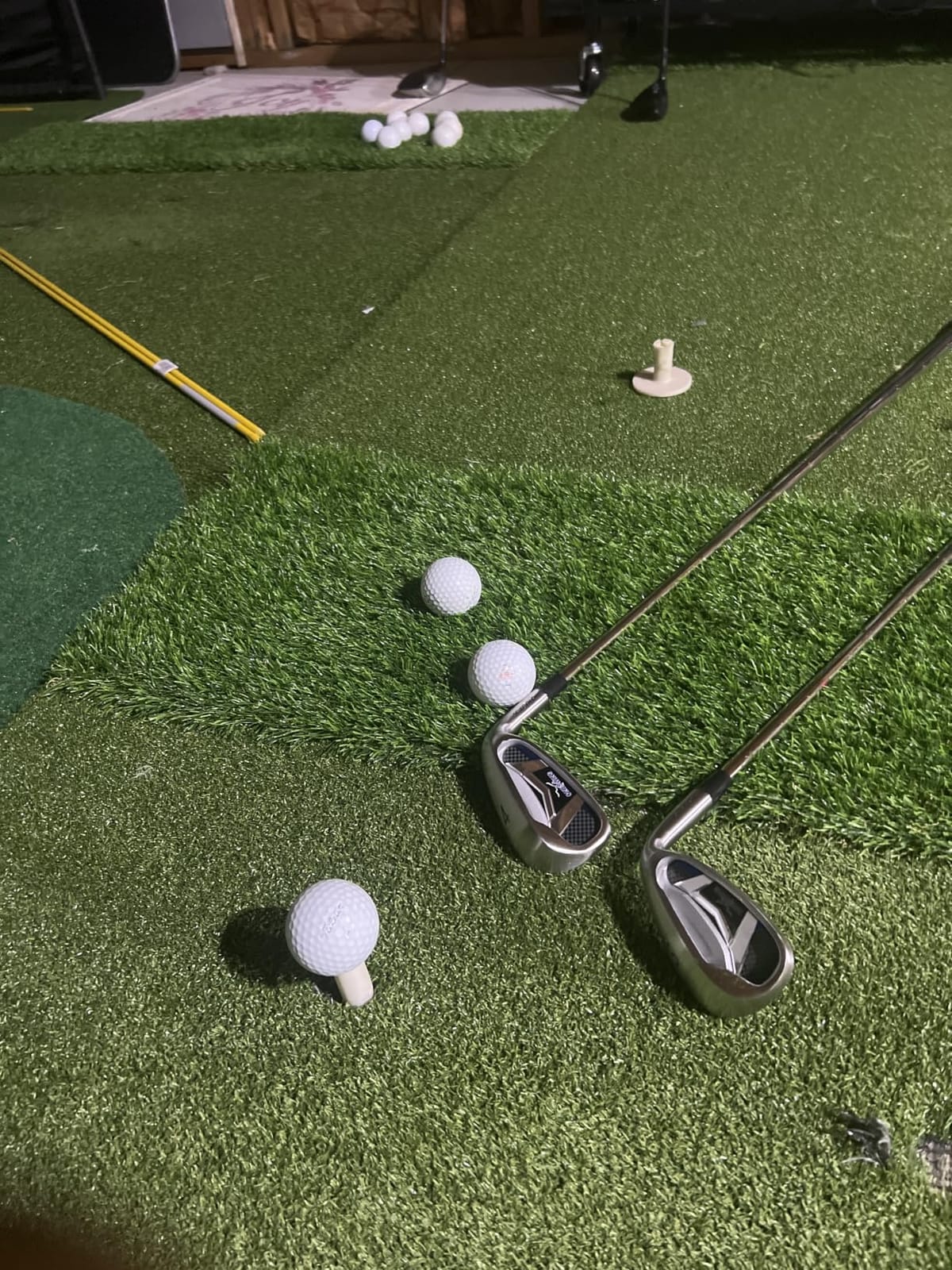 Men's Same Length Irons Set 4-9 Irons + PW + SW, Stainless Steel: Stiff Flex; Tall Length (+1.0 inch); Right Hand: USA Built customer photo 1
