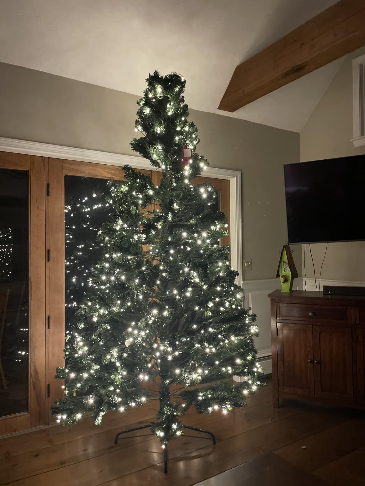 Best Choice Products 6ft Artificial Christmas Tree with LED Twinkling Lights, Pre-Lit Spruce Realistic Holiday Xmas Décor, 250 Lights, 798 Tips customer photo 1