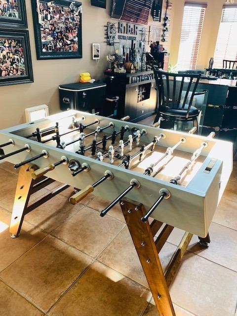Hall of Games Foosball Tables Multiple Styles, Soccer with Durable & Stylish Designs with Tabletop Sports Soccer Balls, Perfect for Family Game Rooms | Multiple Styles customer photo 1