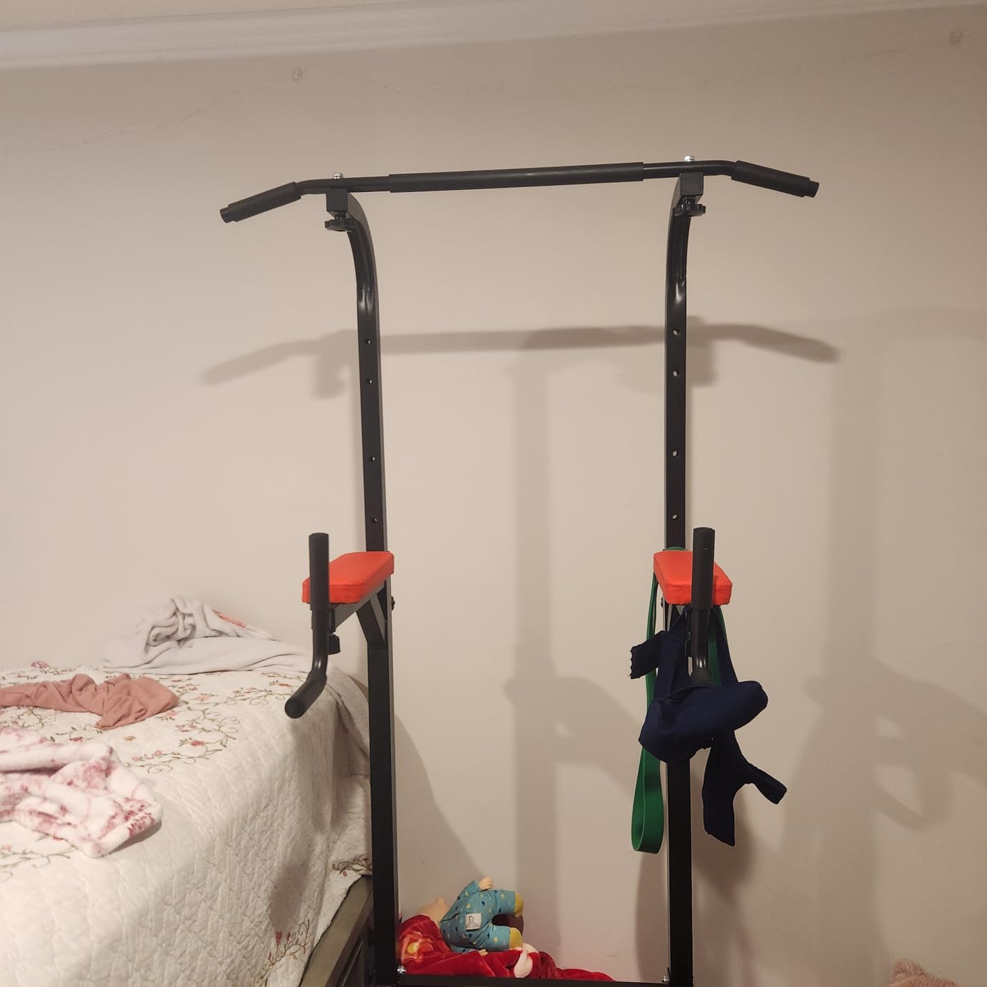 RELIFE REBUILD YOUR LIFE Power Tower Pull Up Bar Station Workout Dip Station for Home Gym Strength Training Fitness Equipment customer photo 2