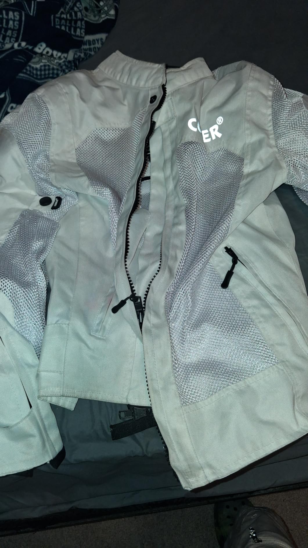 CUBER MOTORCYCLE BREATHABLE MESH JACKET MENS WITH CE ARMOR BIKERS RACING GEAR, SUMMER MOTORBIKE PROTECTIVE JACKET customer photo 1