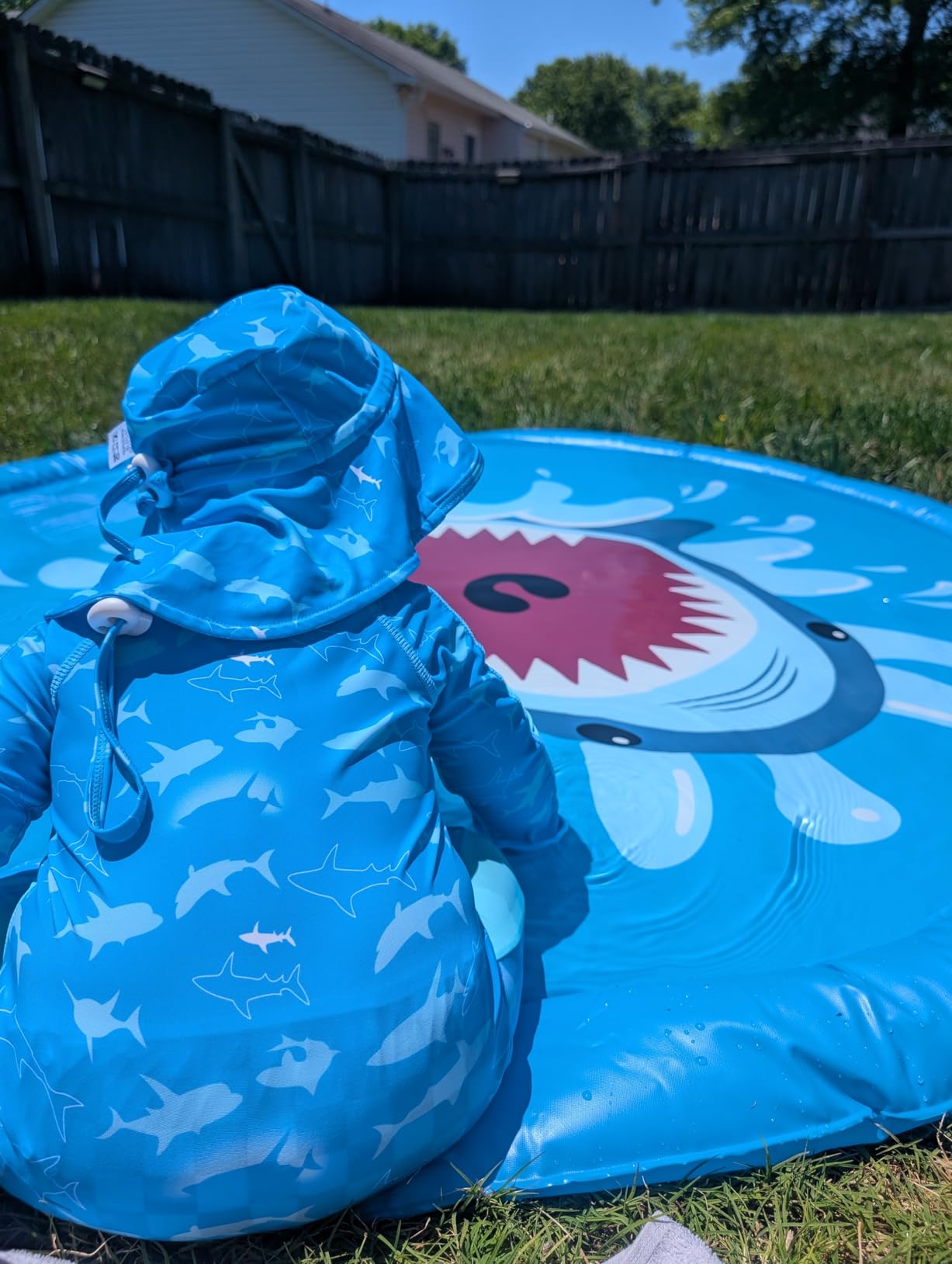 Jasonwell Splash Pad Sprinkler for Kids 60