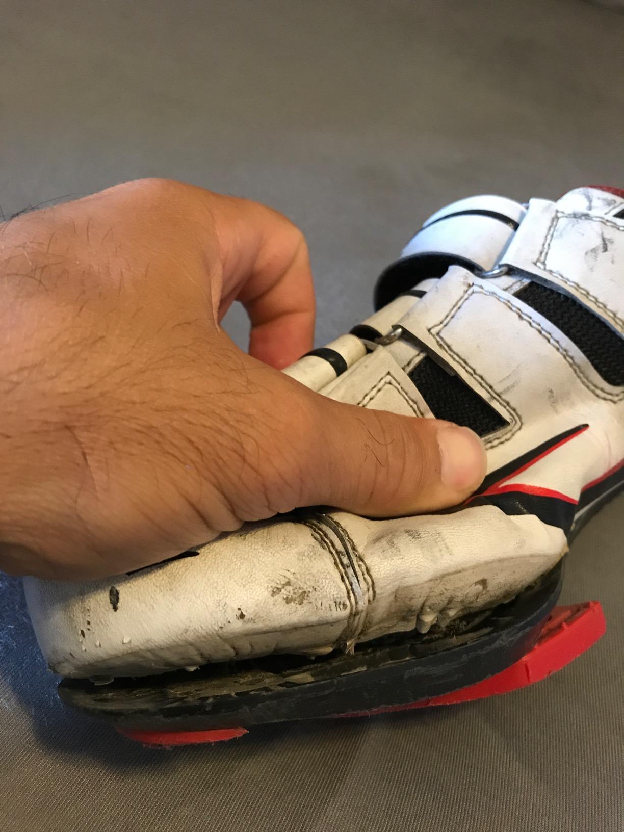 Venzo Bicycle Men's Road Cycling Riding Shoes - 3 Straps - Compatible with Look Delta & for Shimano SPD-SL customer photo 1