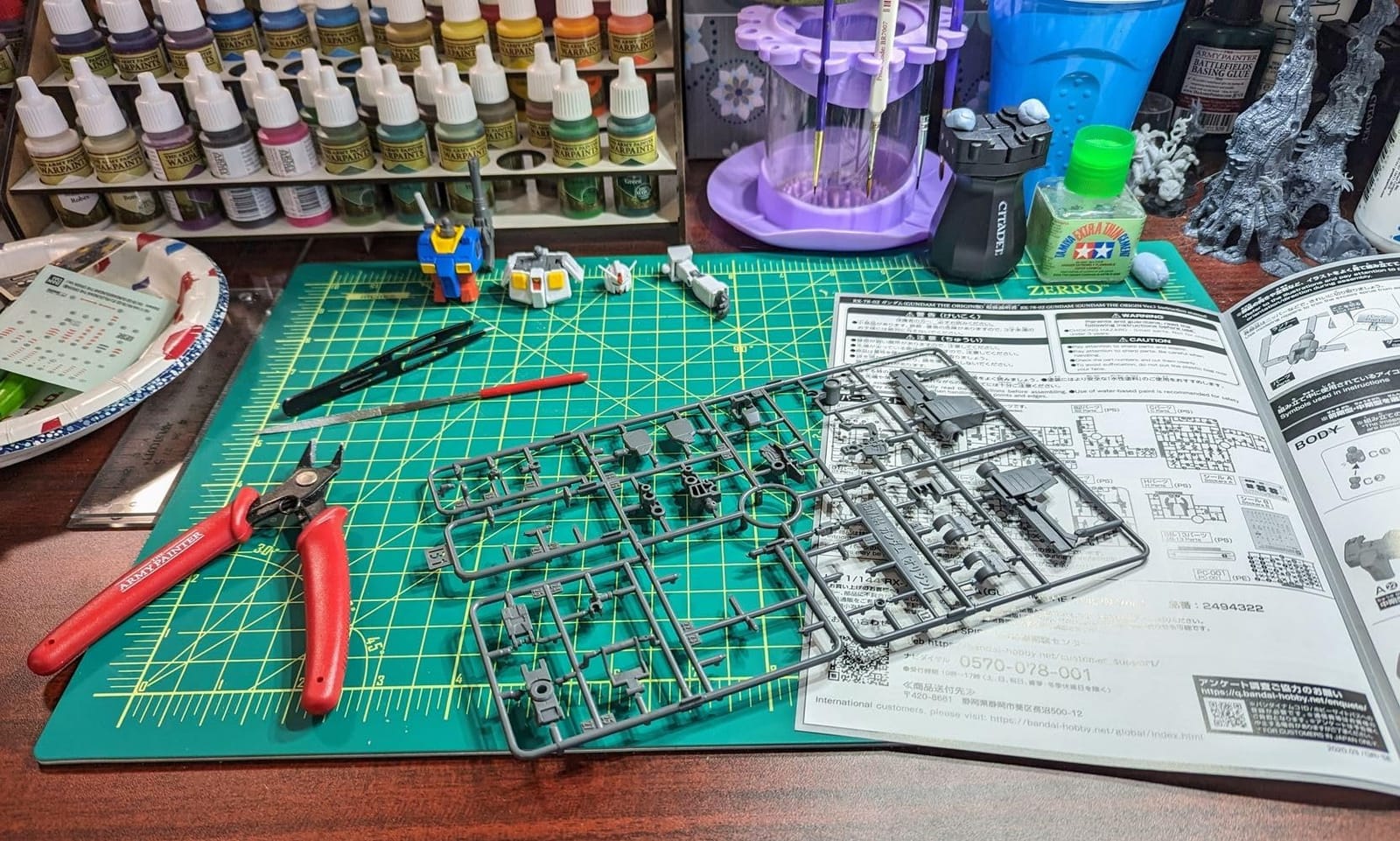 Bandai Hobby - Gundam The Origin - #26 RX-78-02 Gundam (The Origin Ver.), Bandai Spirits HG 1/144 Model Kit customer photo 1