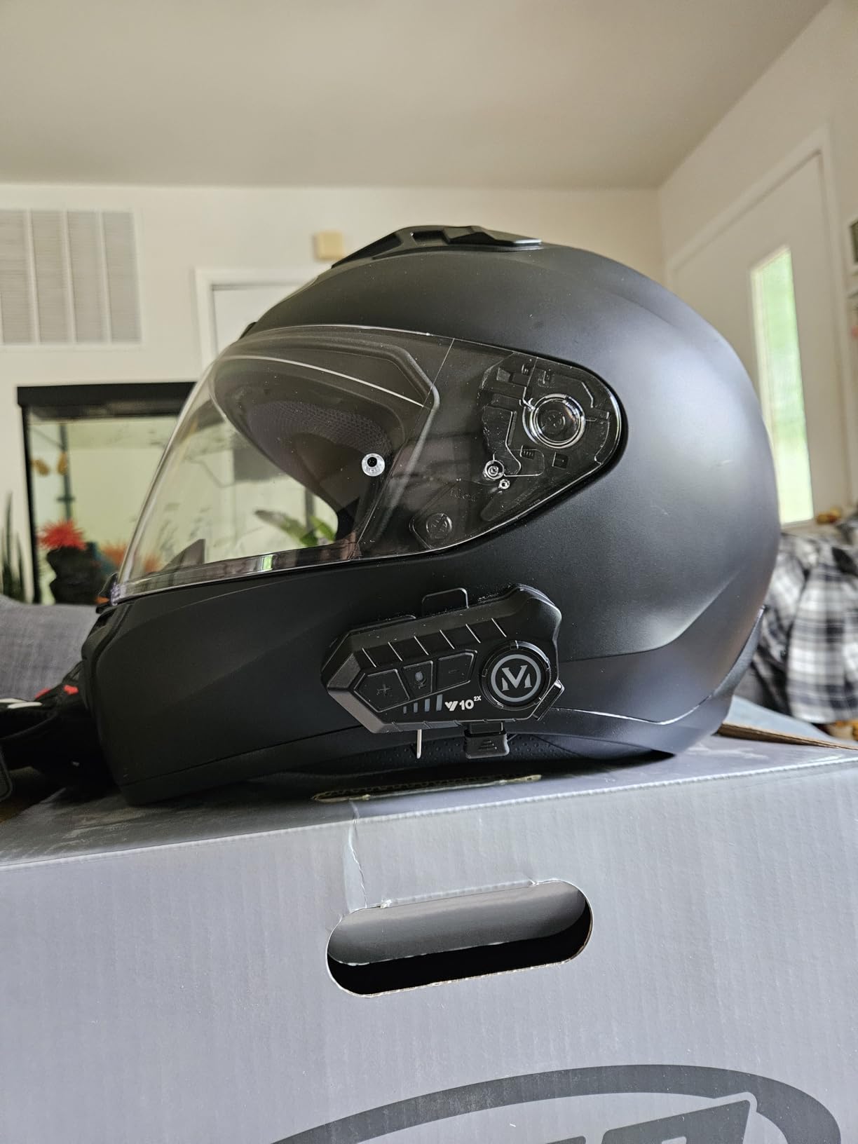 HJC i10 PLUS Solid Natural Motorcycle Helmet, DOT Approved customer photo 1