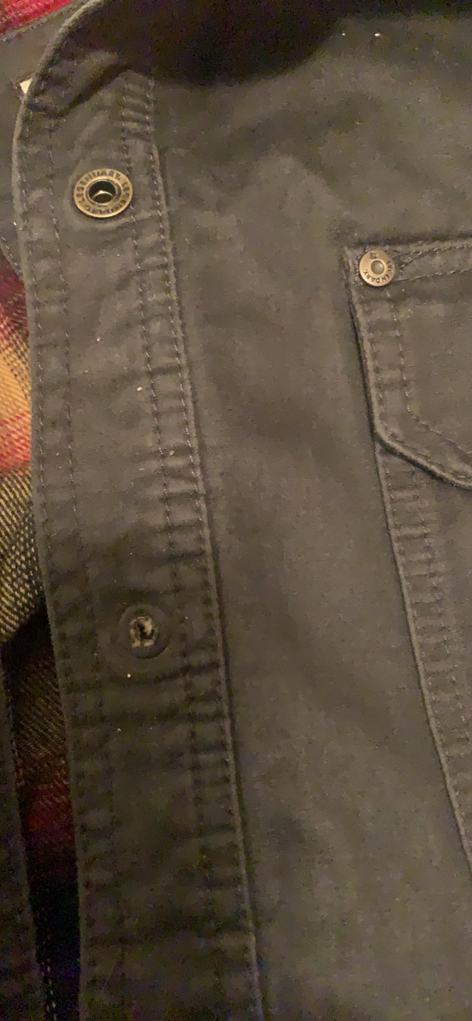 Legendary Whitetails Mens Flannel Lined Waxed Cotton Shirt Jacket customer photo 2
