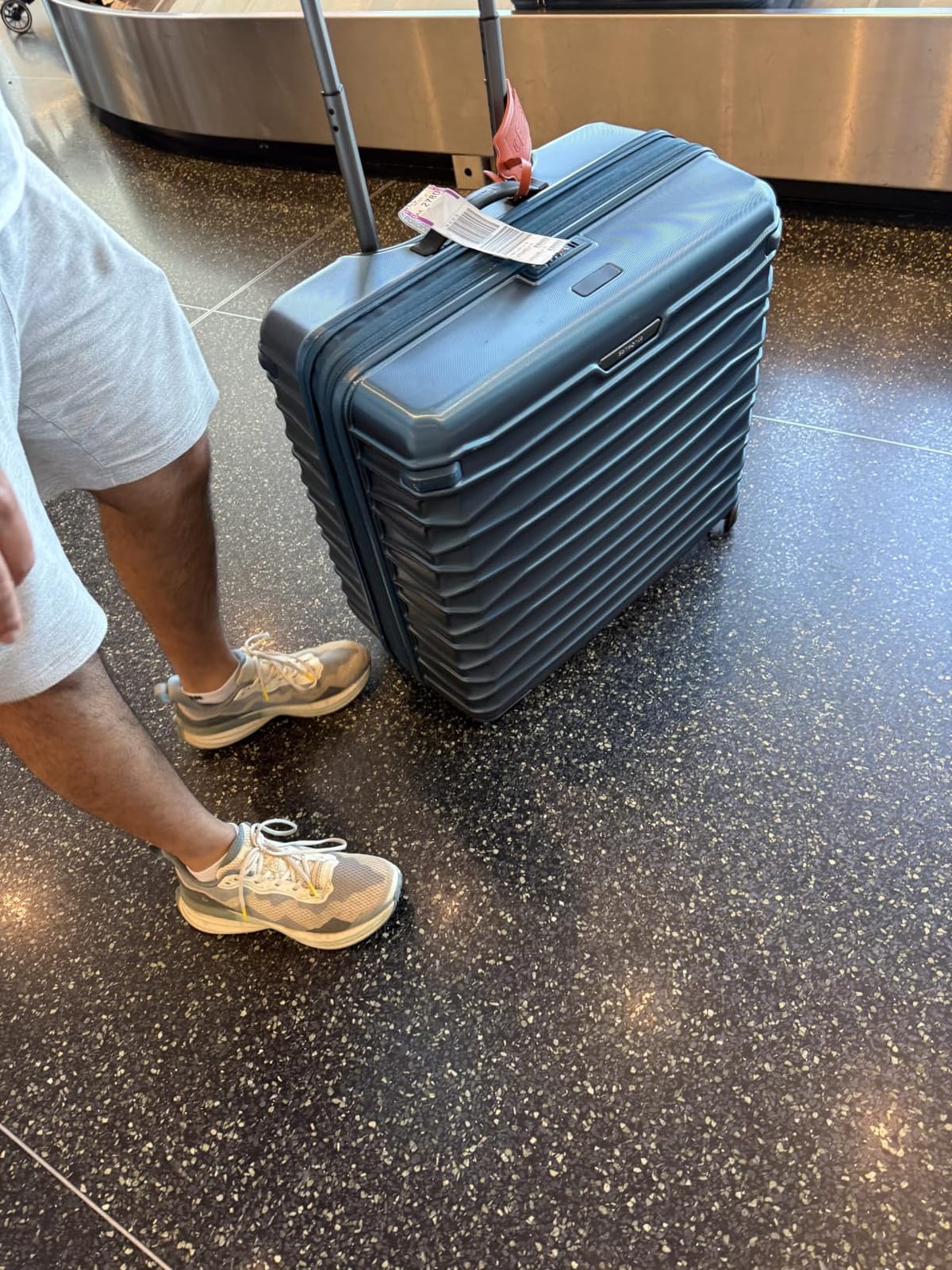 Samsonite Stryde 2 Hardside Expandable Luggage with Double Spinner Wheels, Medium Glider, Deep Teal customer photo 2