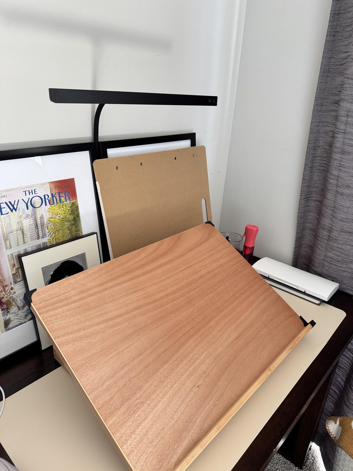 Falling in Art 5 Position Wood Drafting Table Easel Drawing&Sketching Board customer photo 2