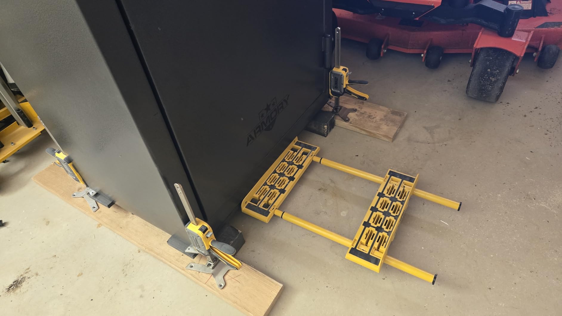 Rhino Cart All Terrain Mover Heavy Duty Appliance Dolly for Building Material Handling & Moving Heavy Furniture with Ease - Expands up to 46