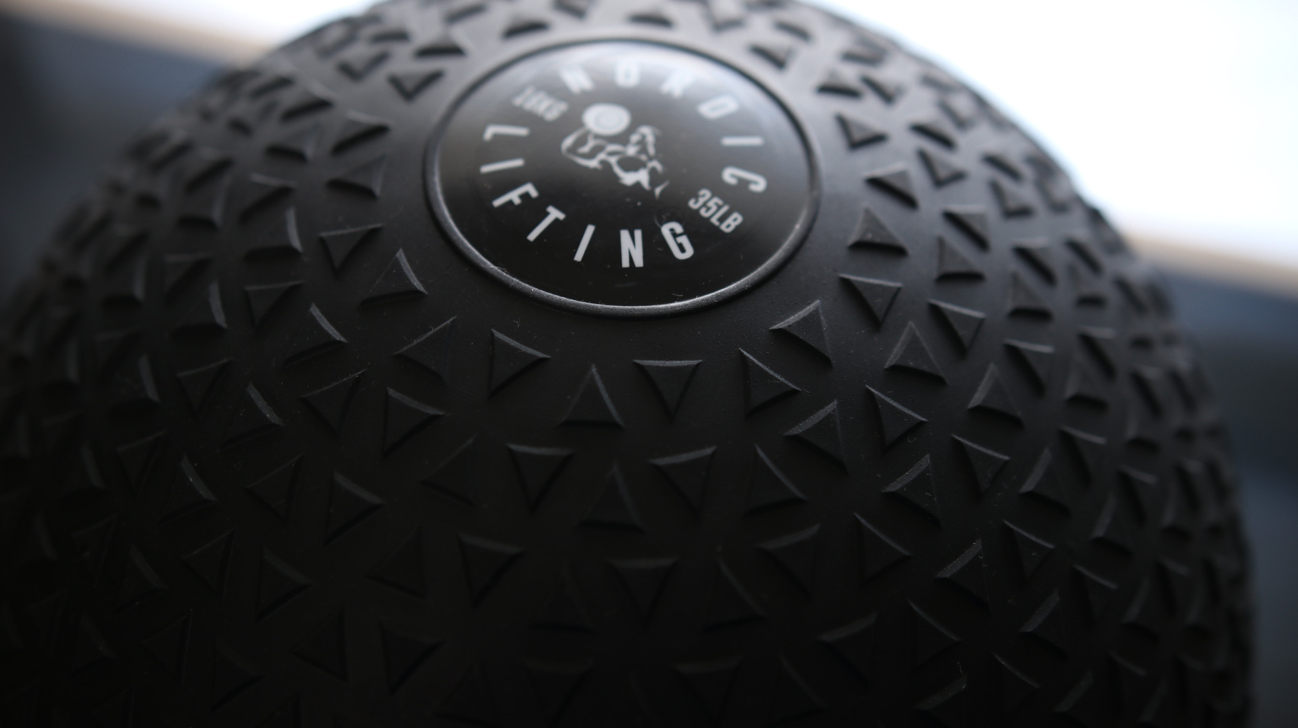 Nordic Lifting Dead Weight Slam Ball for Crossfit - Textured Slamball for Core & Fitness Training customer photo 1
